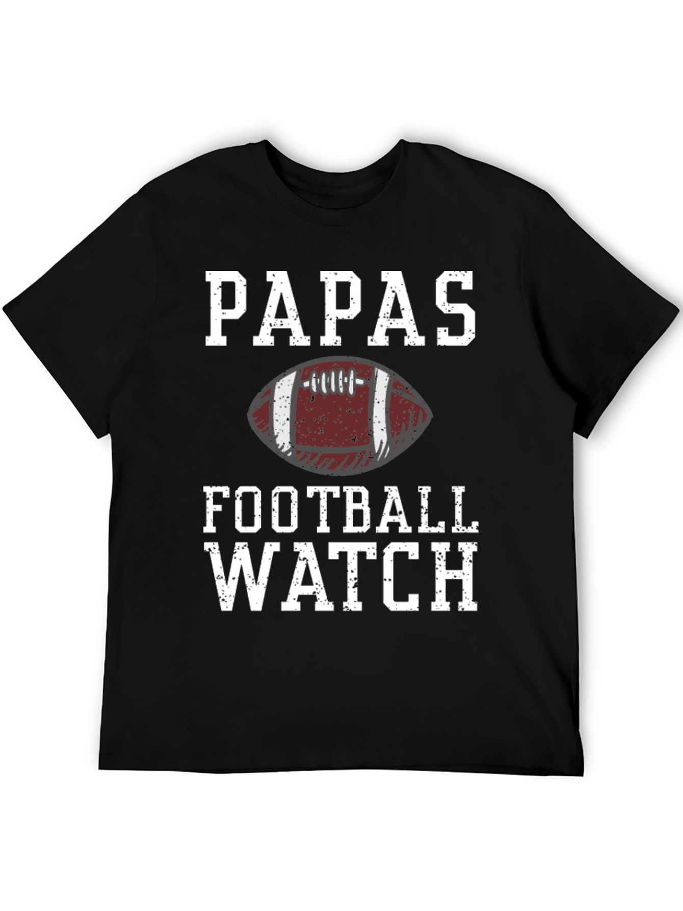 Papas Football Watch Graphic T-Shirt - Game Day Apparel