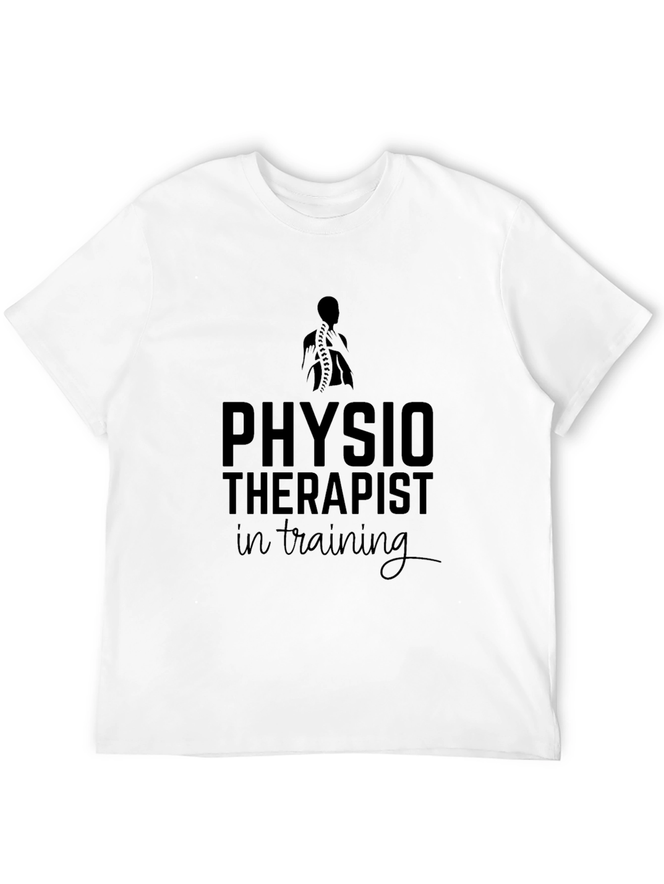 Physio Therapist In Training Black T-Shirt