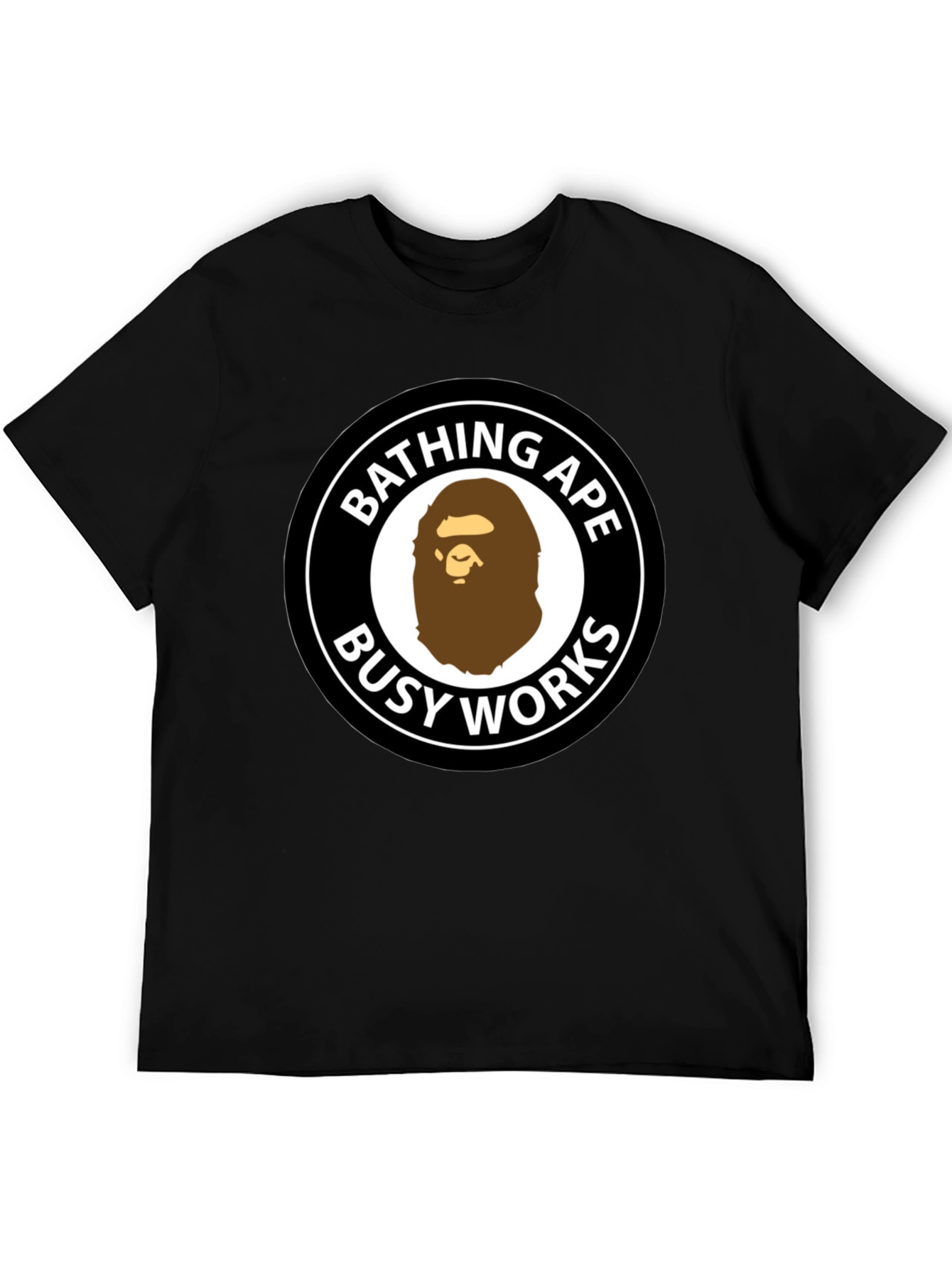 Bathing Ape Busy Works Black Graphic Tee