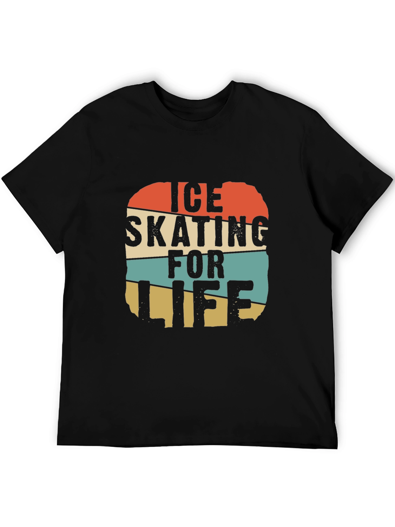 Ice Skating For Life Retro T-Shirt