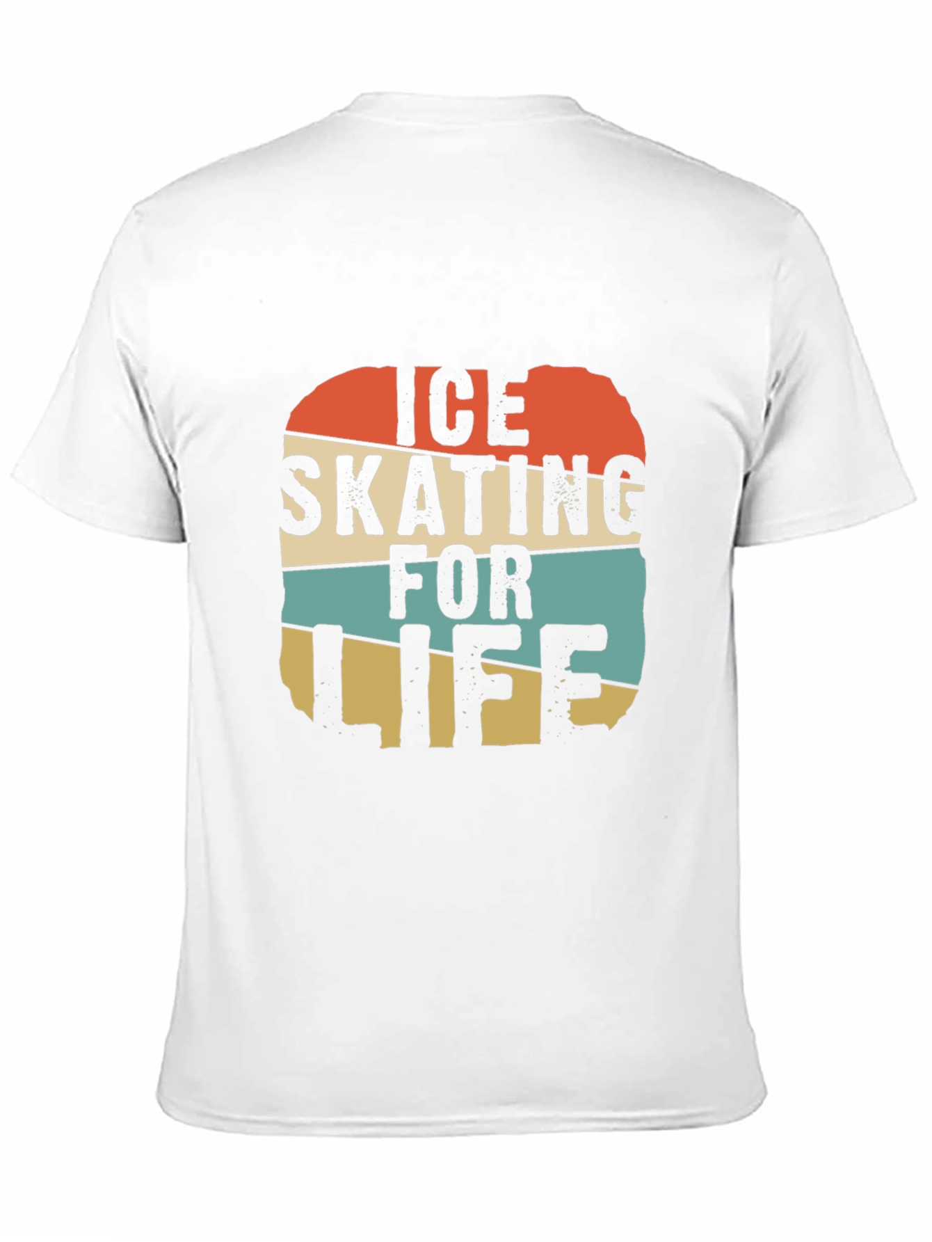 Ice Skating For Life Retro T-Shirt