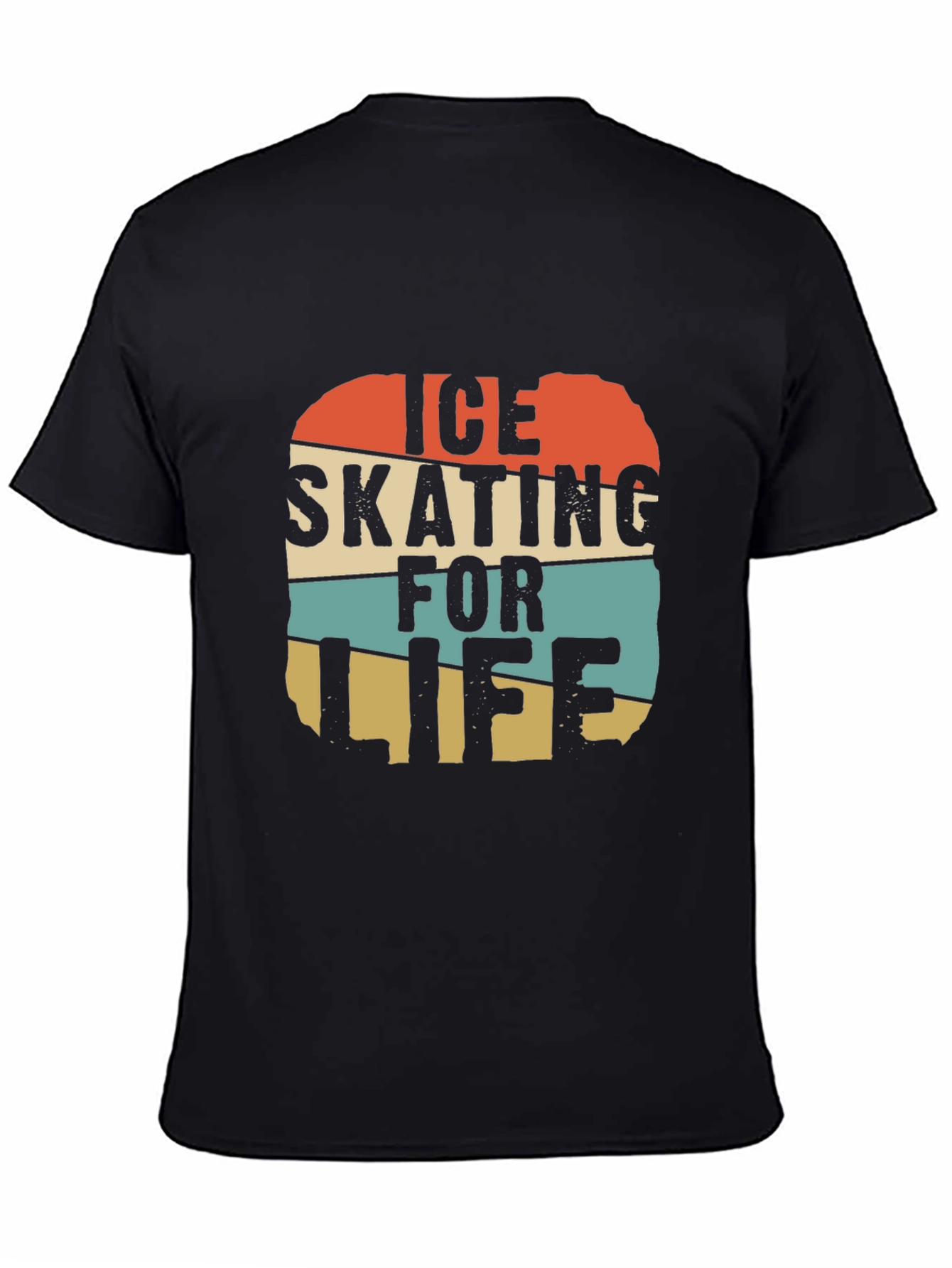 Ice Skating For Life Retro T-Shirt