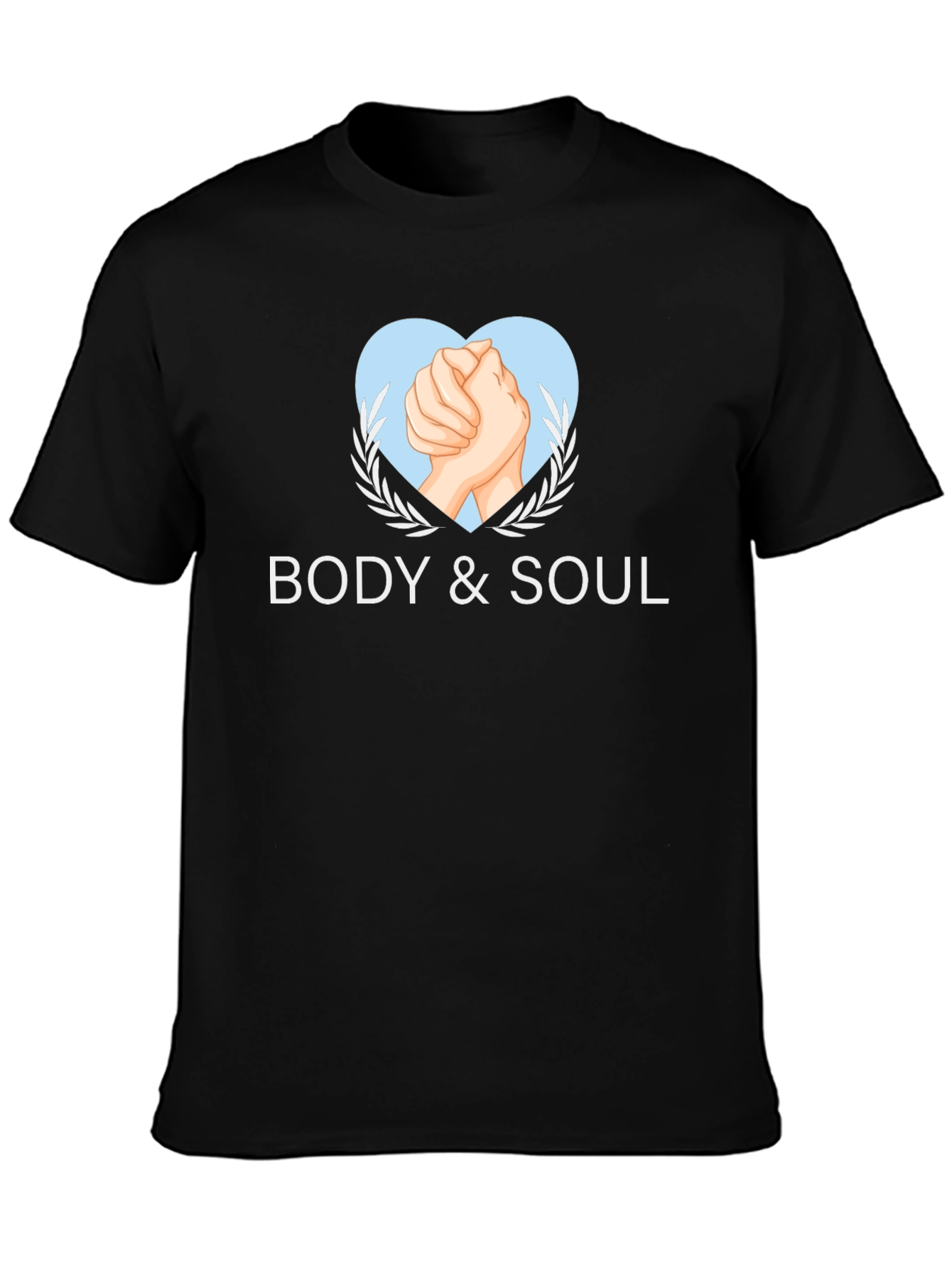 Body & Soul Graphic Tee - Black