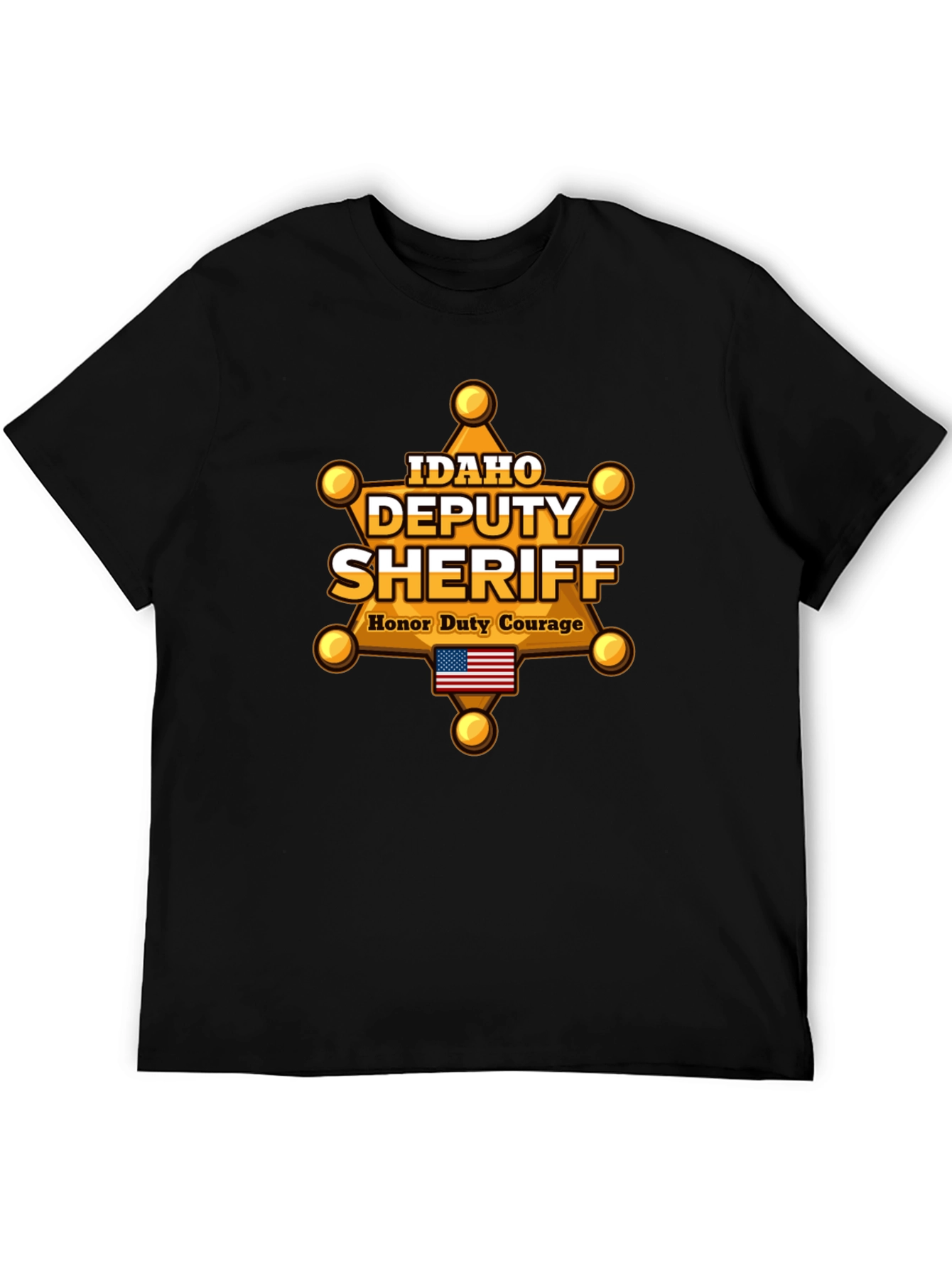 Idaho Deputy Sheriff T-Shirt - Honor Duty Courage