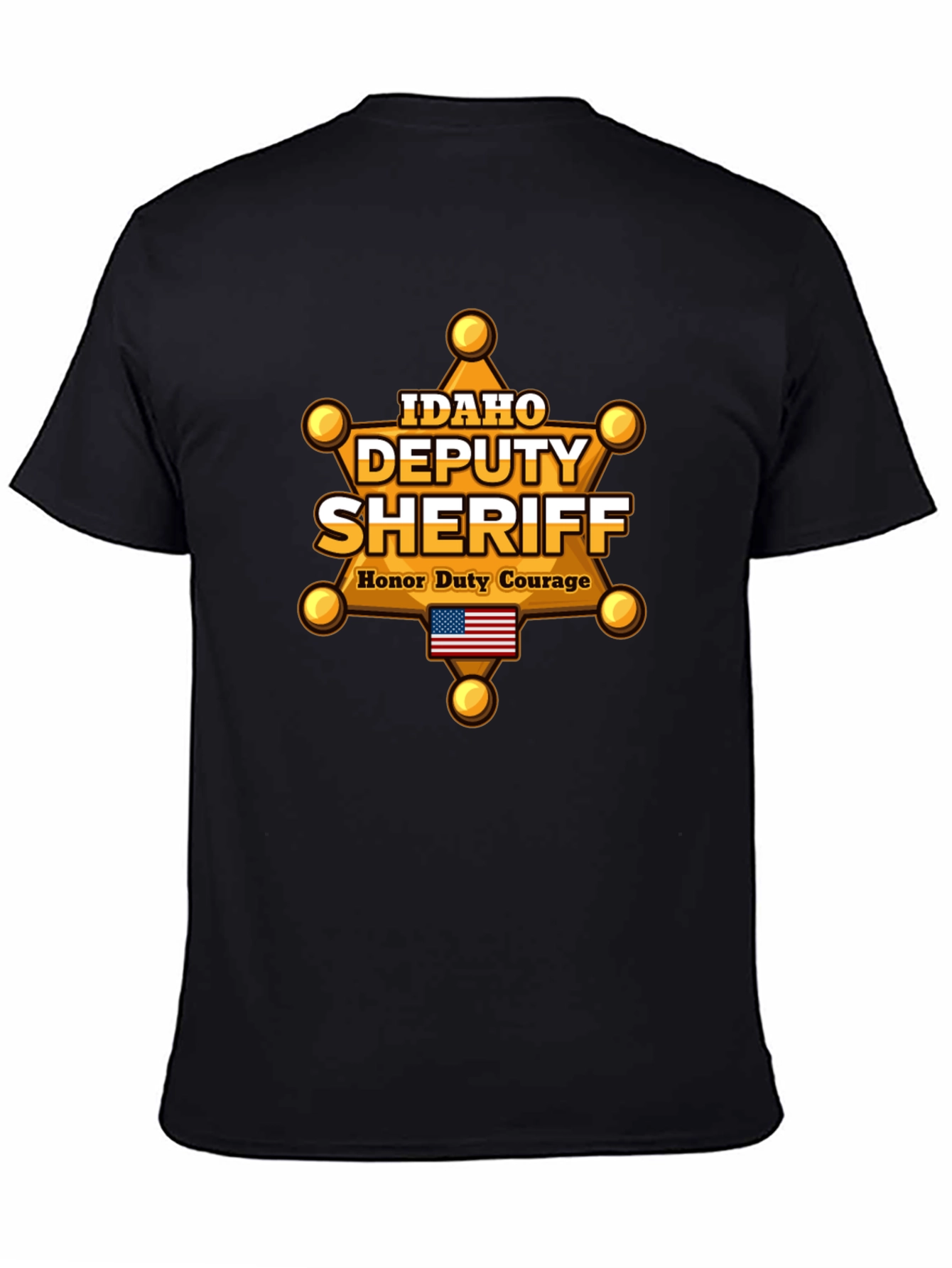 Idaho Deputy Sheriff T-Shirt - Honor Duty Courage