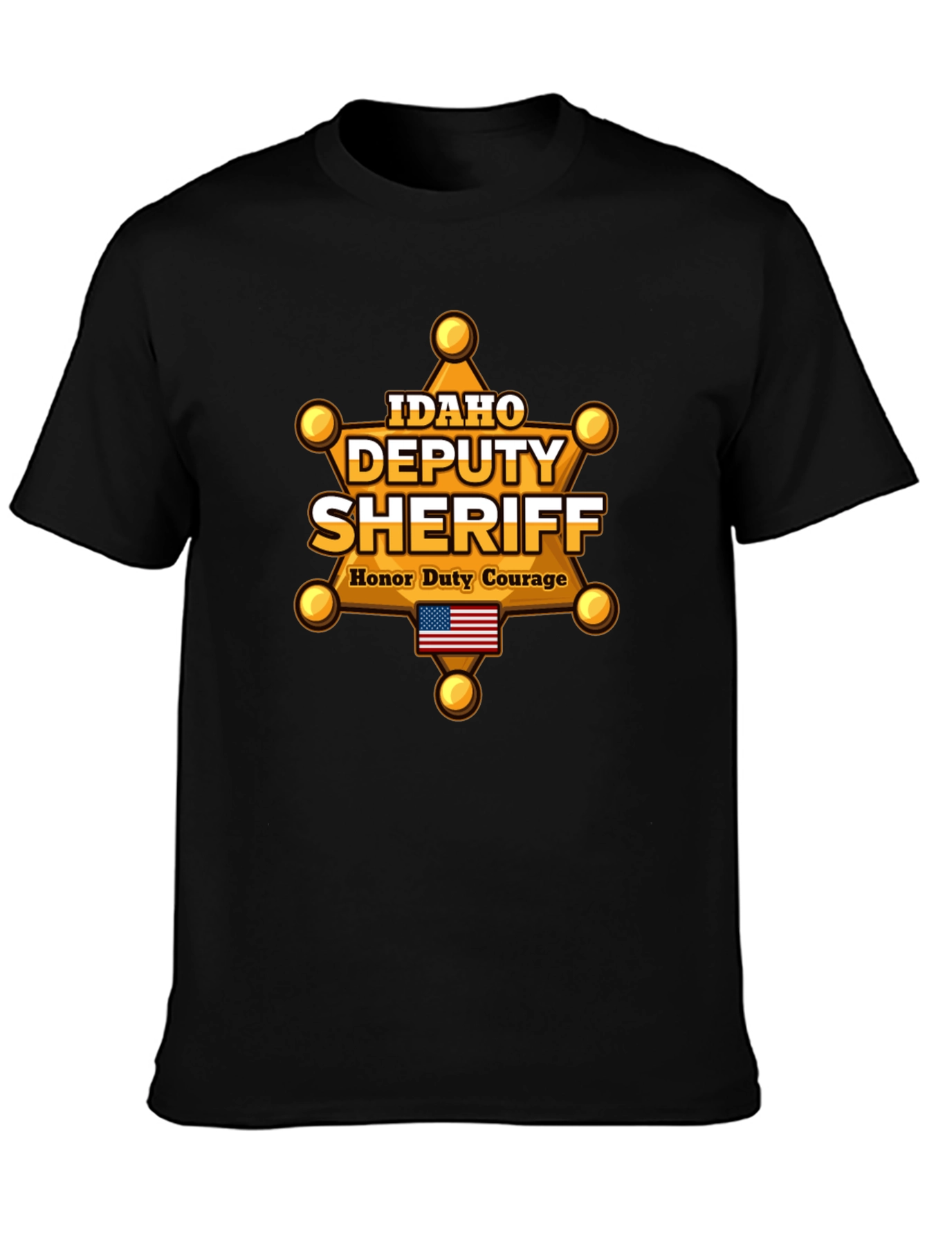 Idaho Deputy Sheriff T-Shirt - Honor Duty Courage