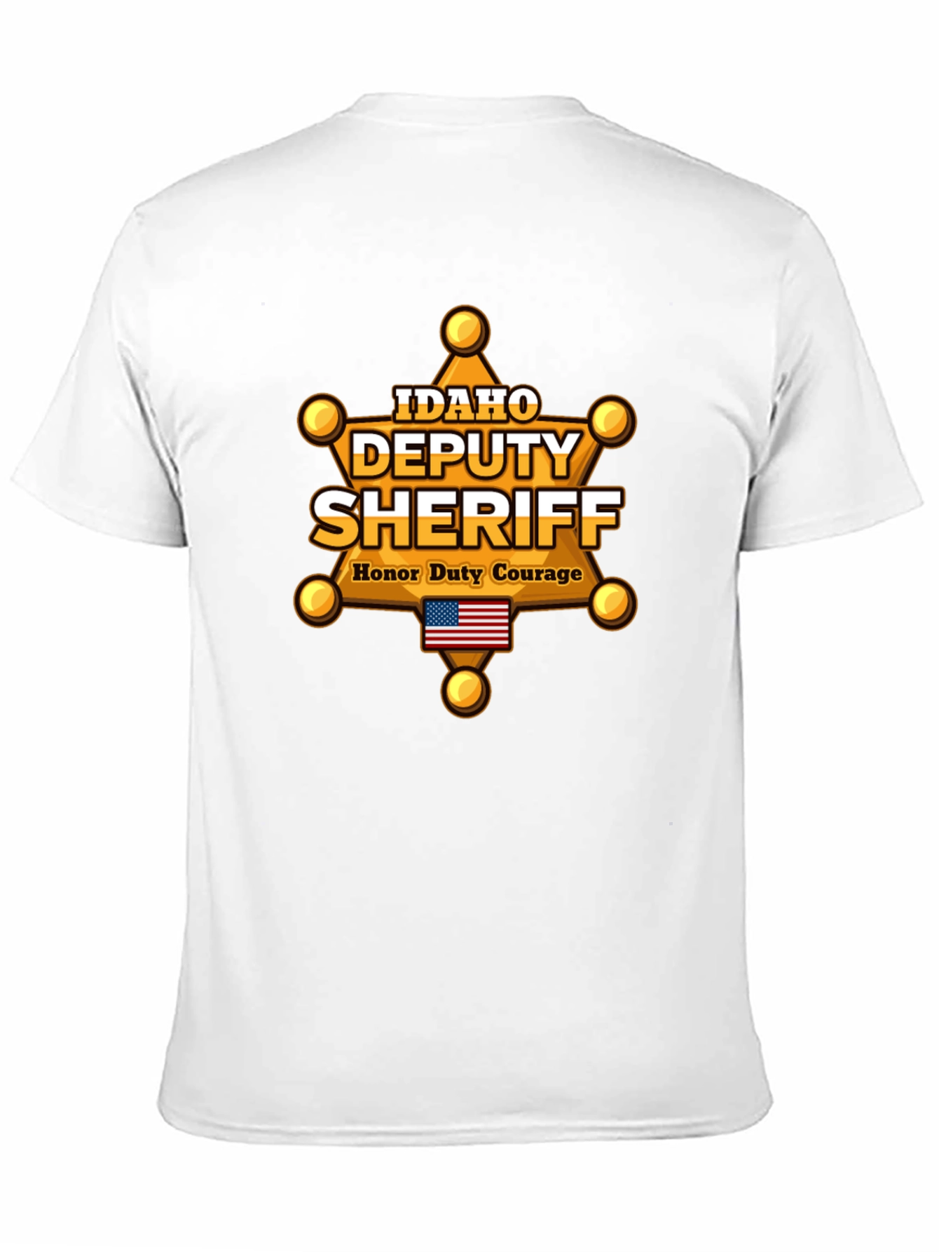 Idaho Deputy Sheriff T-Shirt - Honor Duty Courage