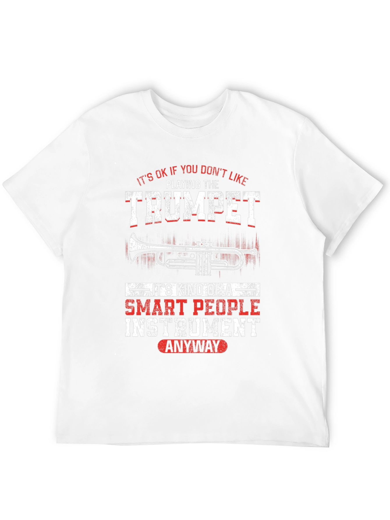 Trumpet Smart People Instrument Graphic T-Shirt