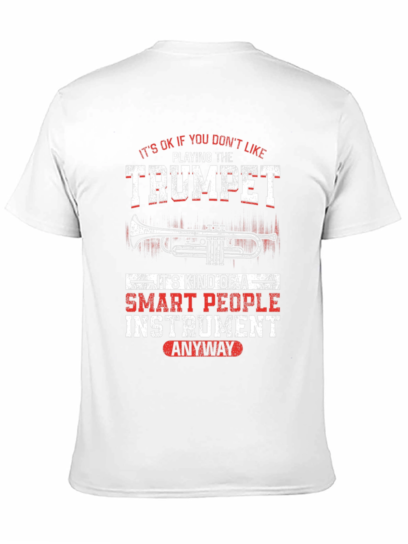Trumpet Smart People Instrument Graphic T-Shirt