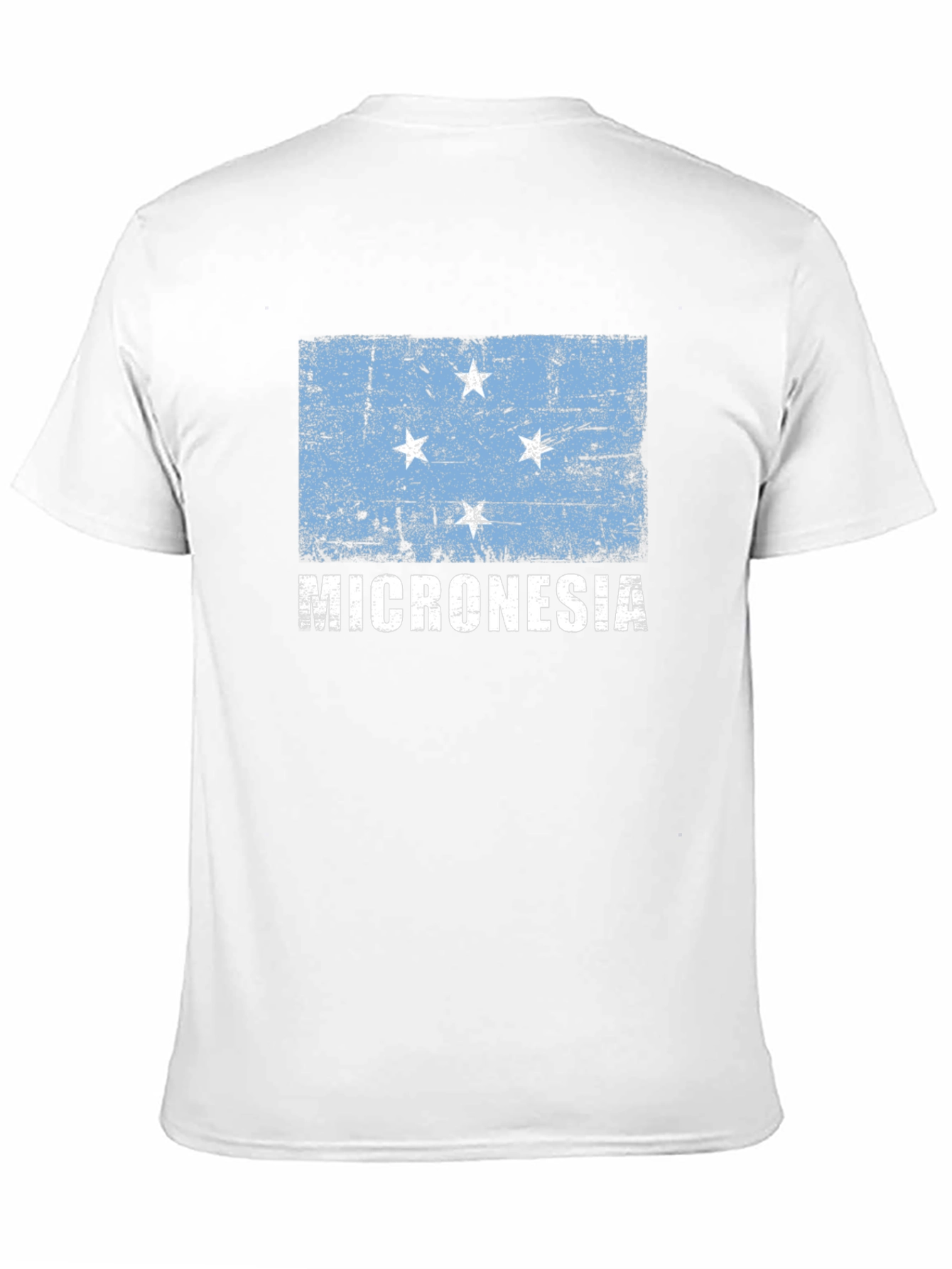 Micronesia Flag Graphic Tee