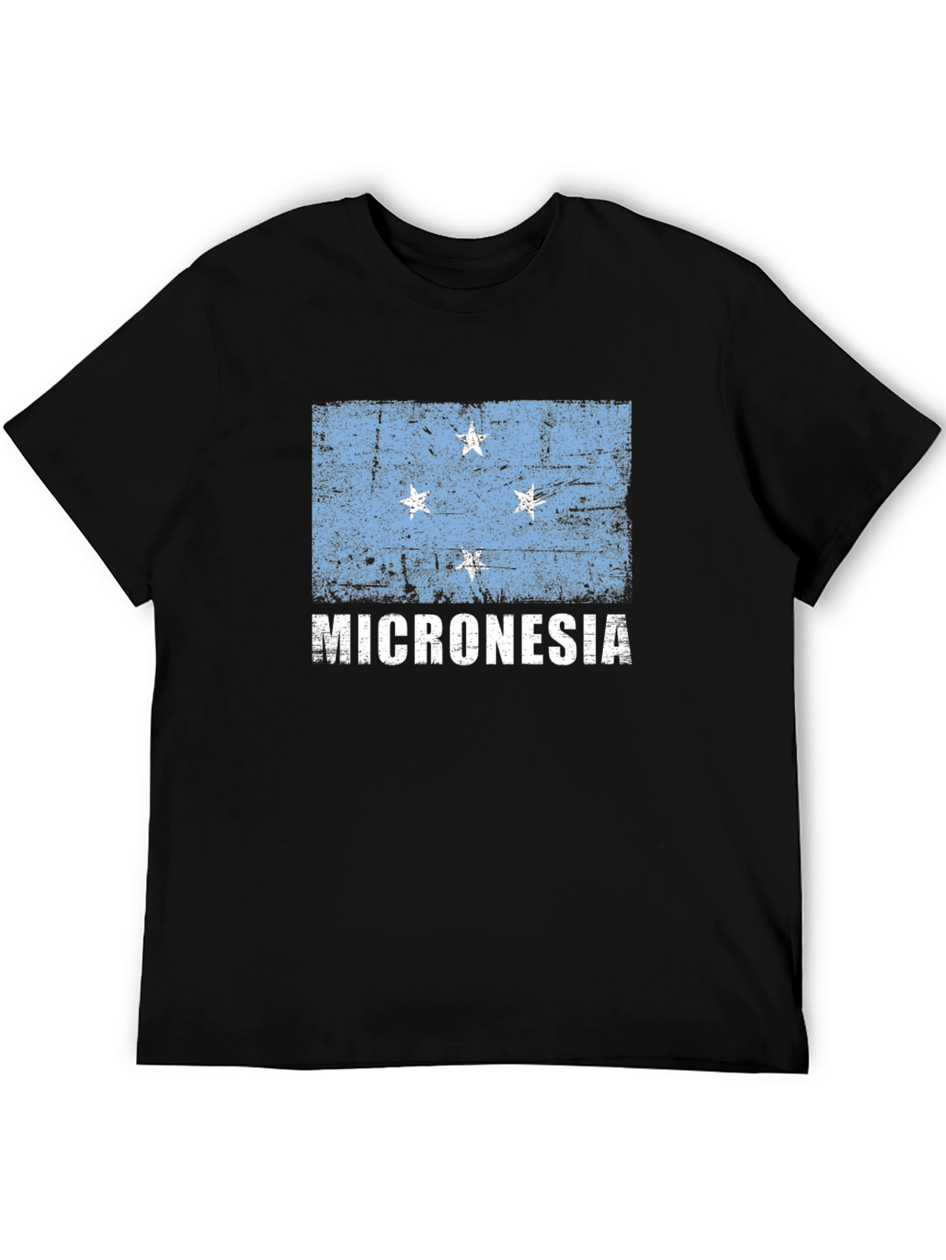Micronesia Flag Graphic Tee