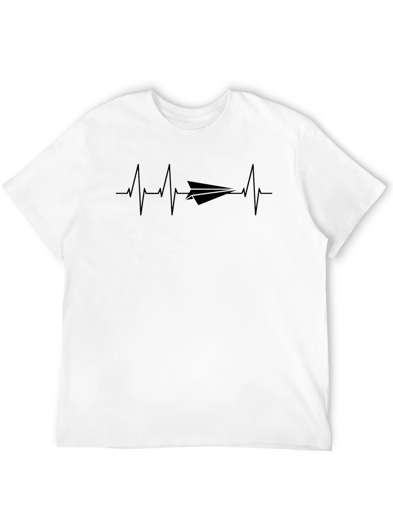 Paper Airplane Heartbeat T-Shirt