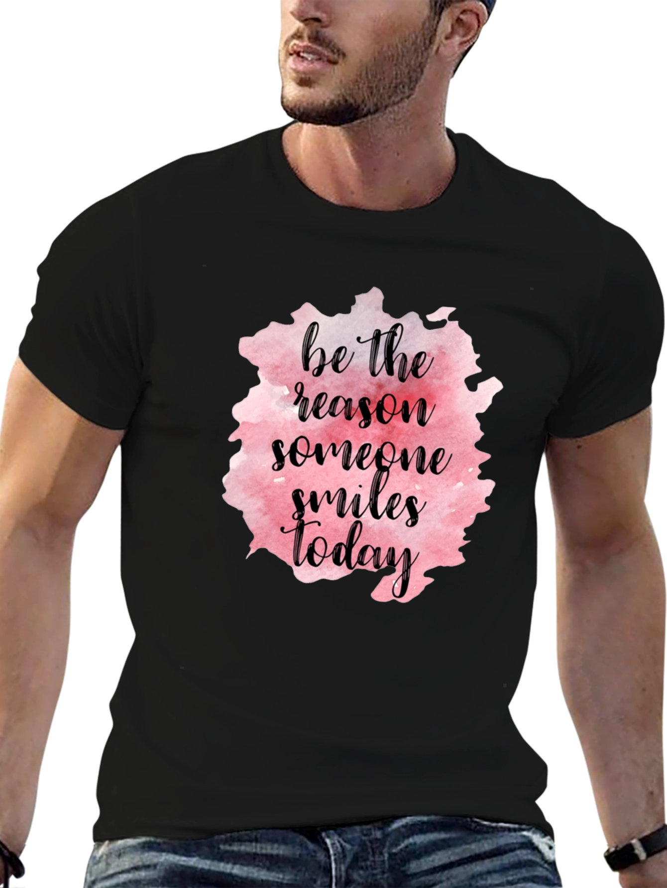 Inspirational Graphic Tee - Be The Reason Someone Smiles