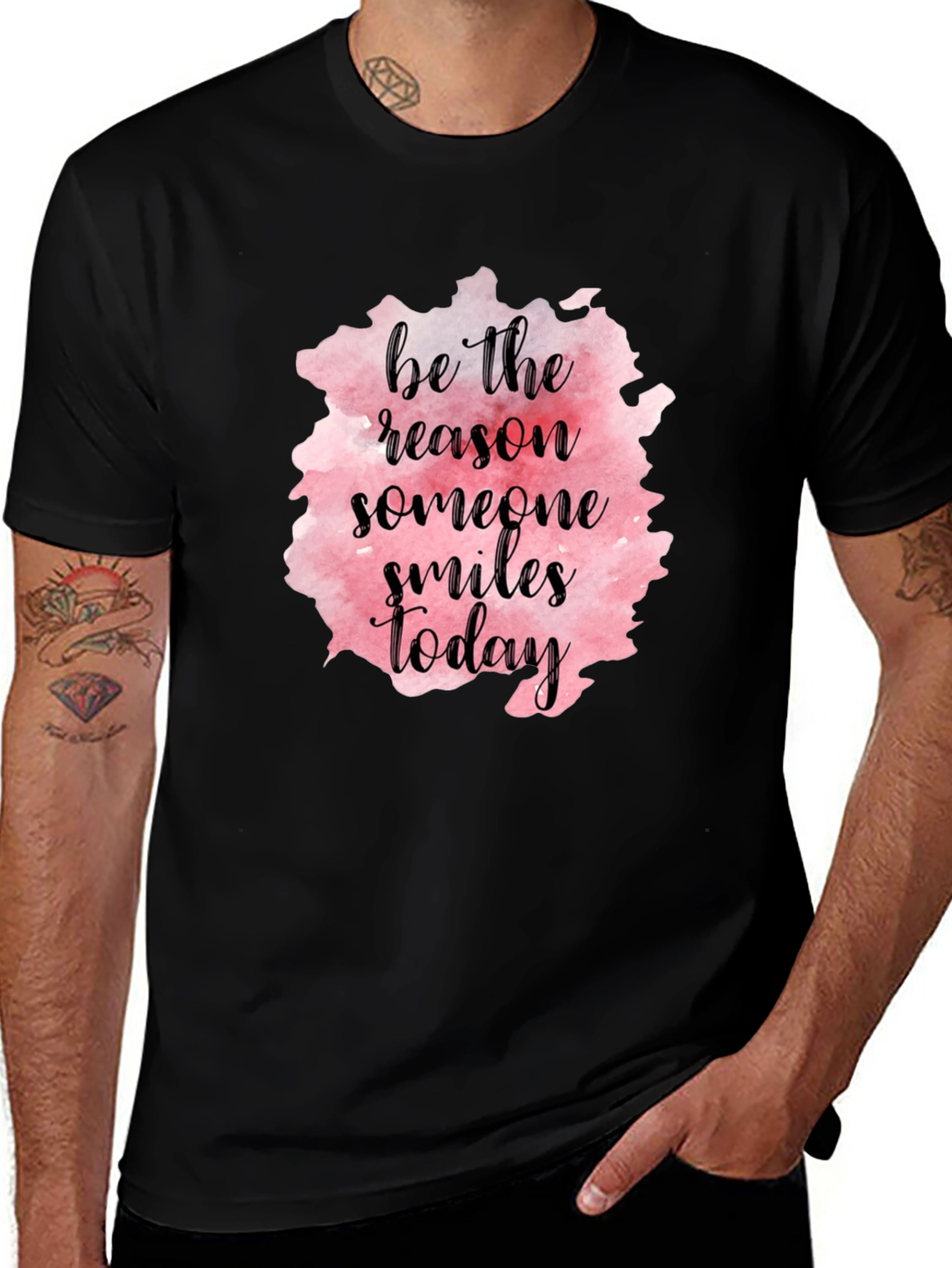 Inspirational Graphic Tee - Be The Reason Someone Smiles