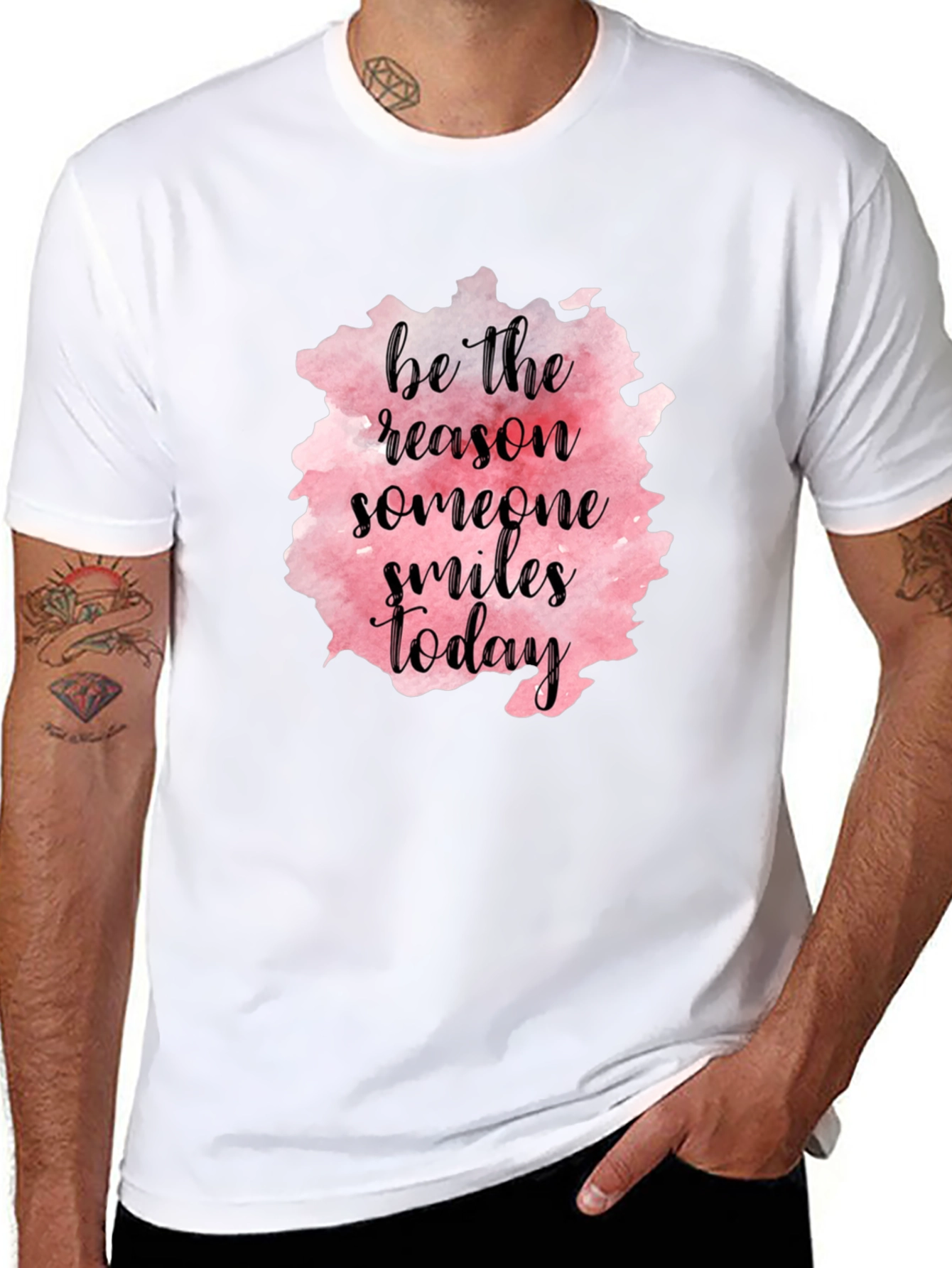 Inspirational Graphic Tee - Be The Reason Someone Smiles