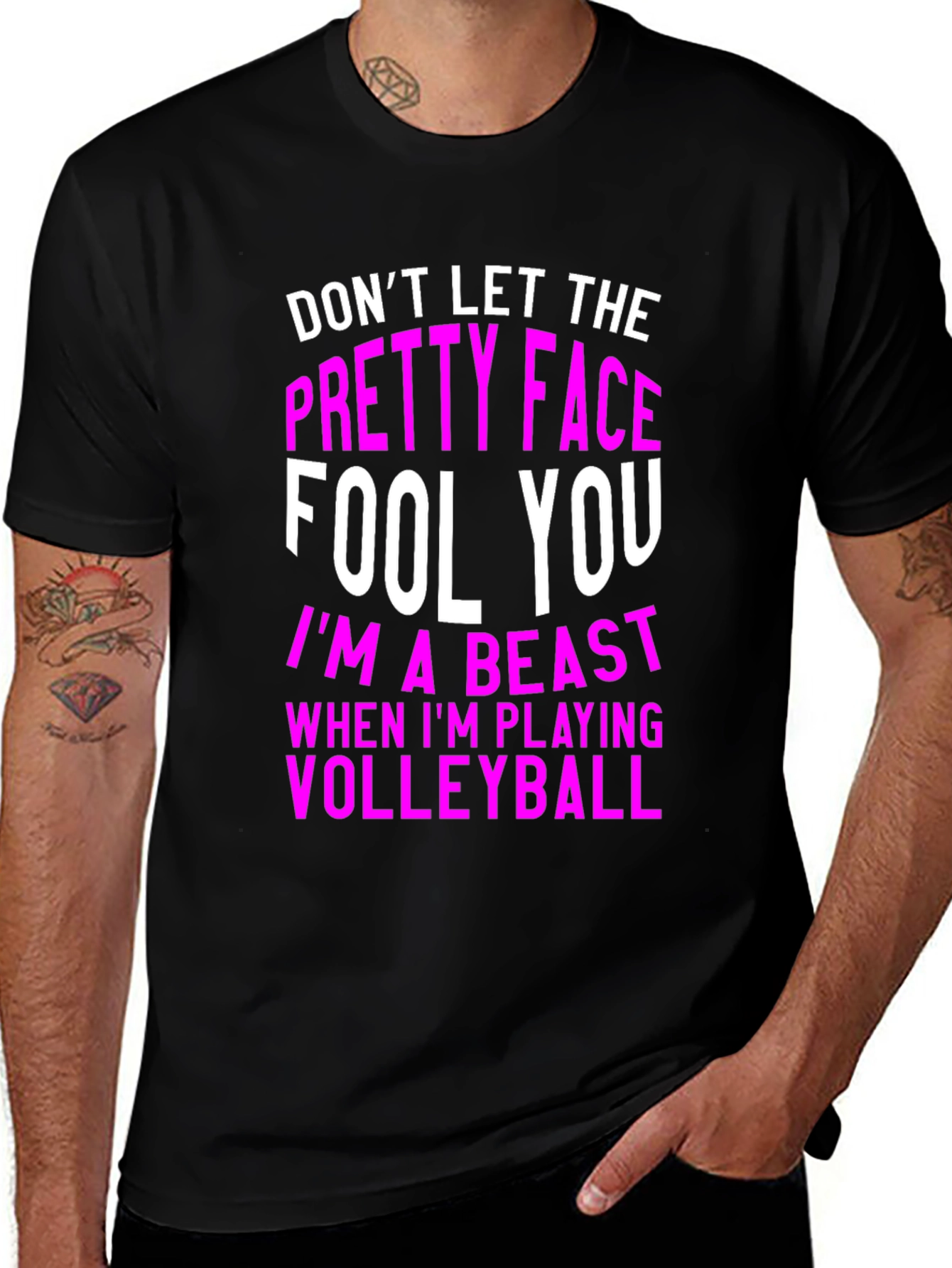 Volleyball Beast Mode T-Shirt