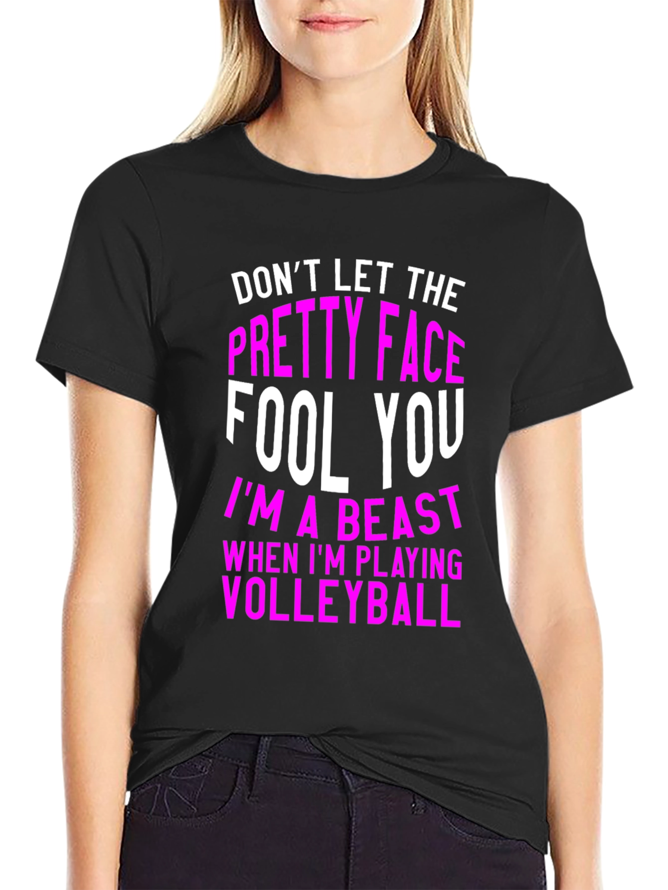 Volleyball Beast Mode T-Shirt