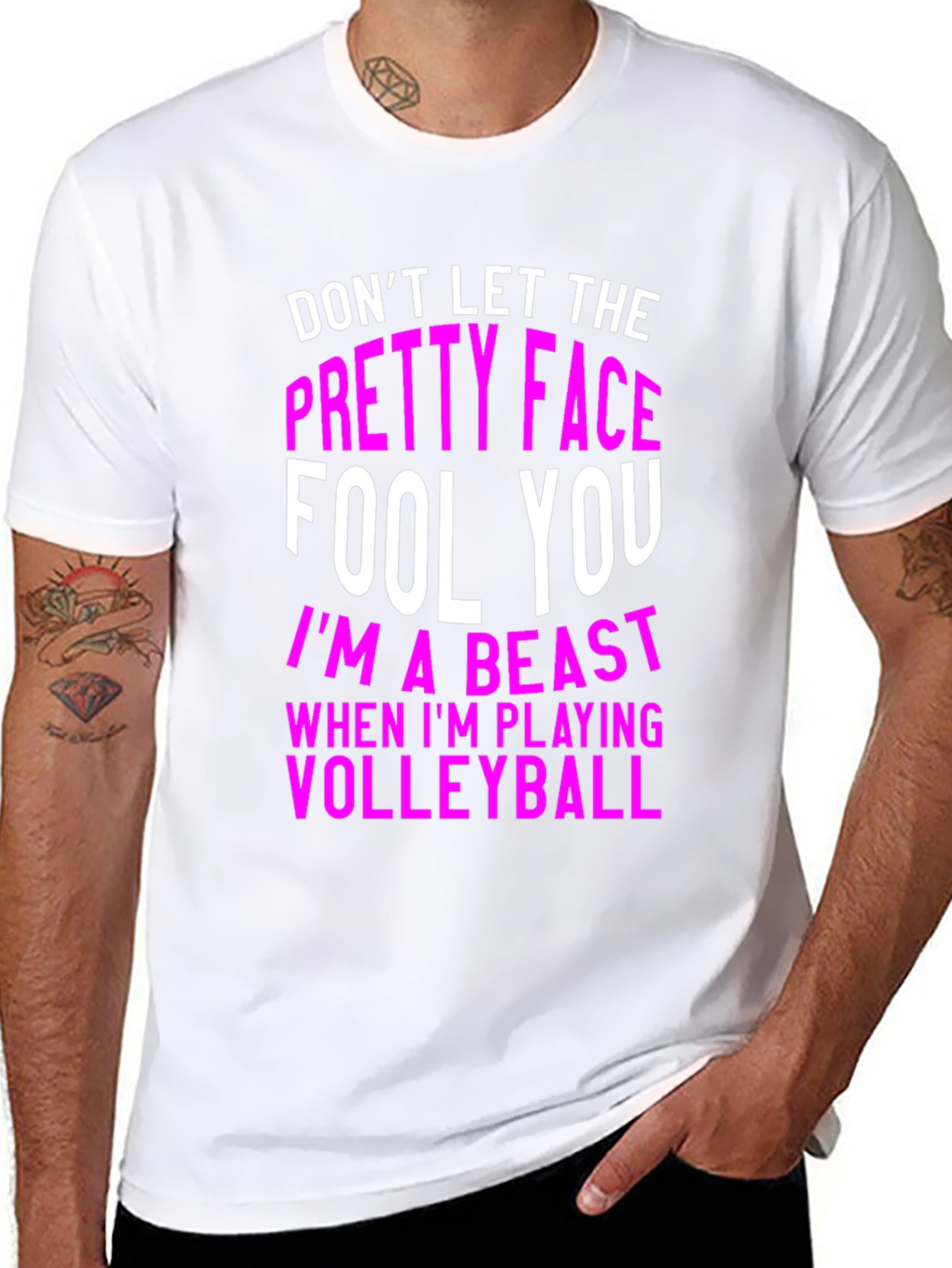 Volleyball Beast Mode T-Shirt