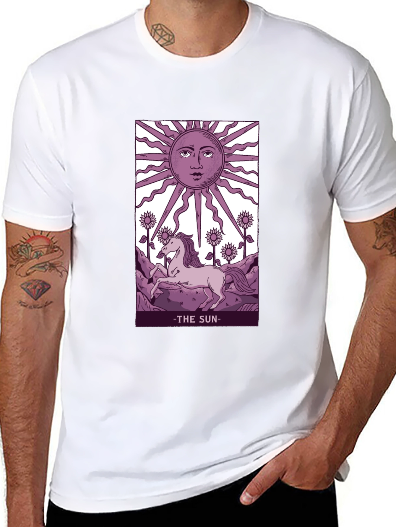 The Sun Tarot Card Graphic Tee