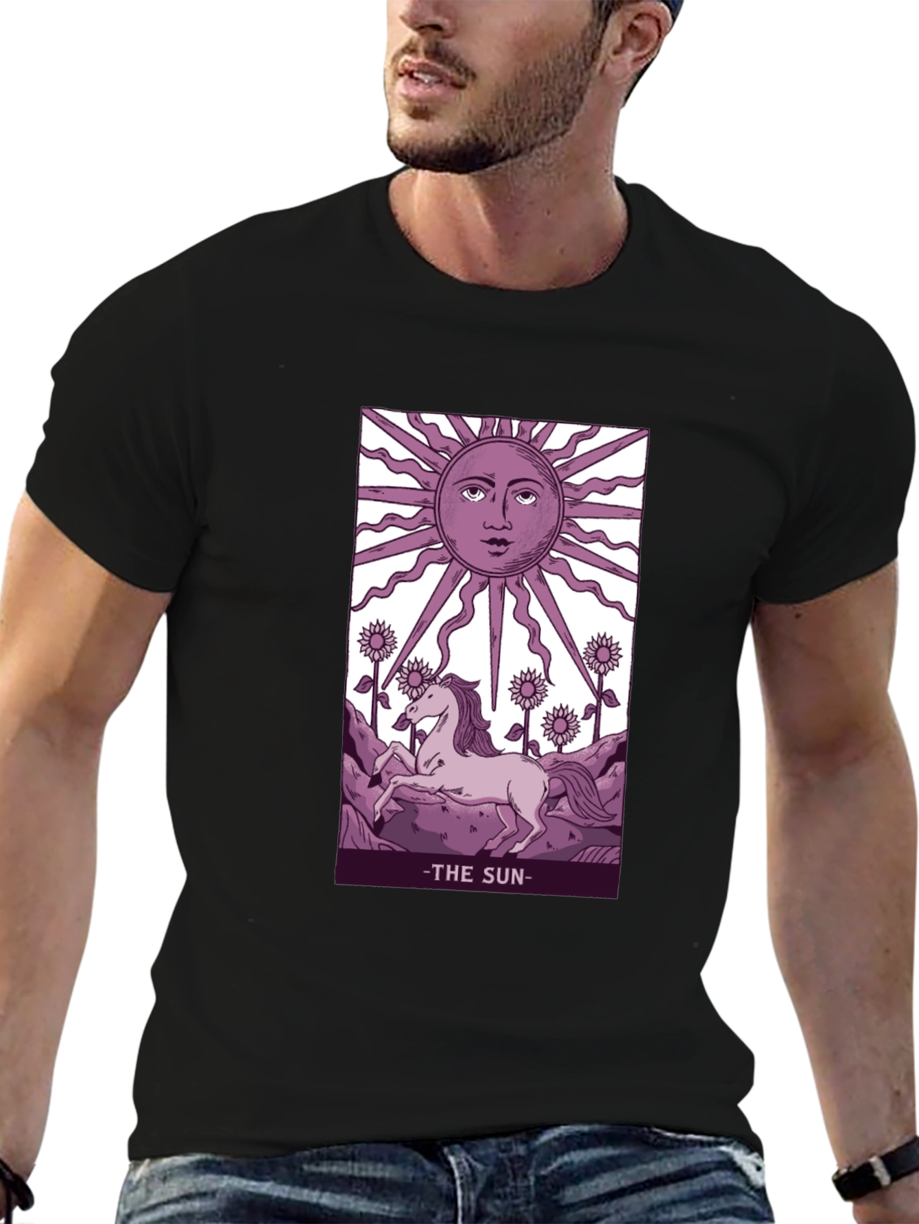 The Sun Tarot Card Graphic Tee