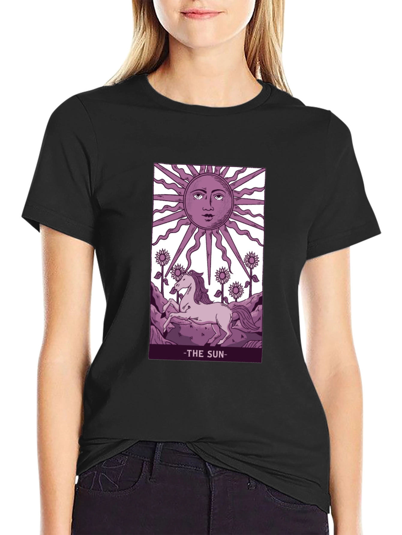 The Sun Tarot Card Graphic Tee