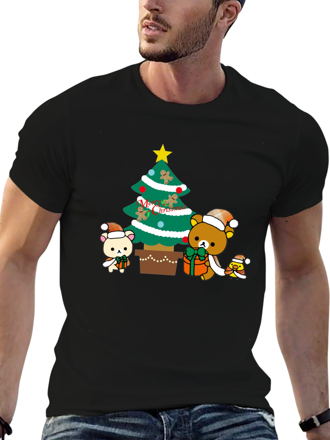 Christmas Bear Graphic Tee