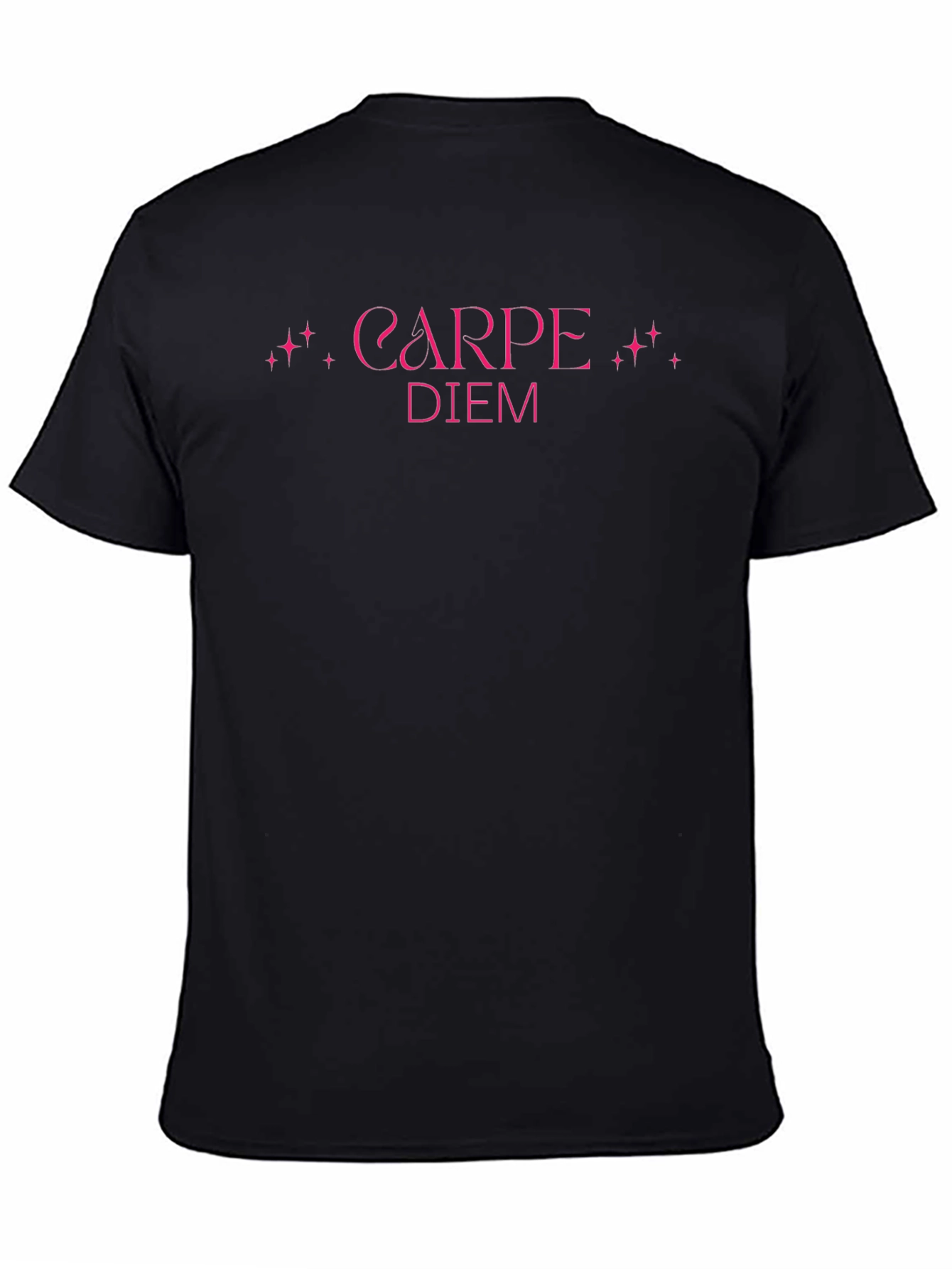 Carpe Diem Pink Graphic T-Shirt