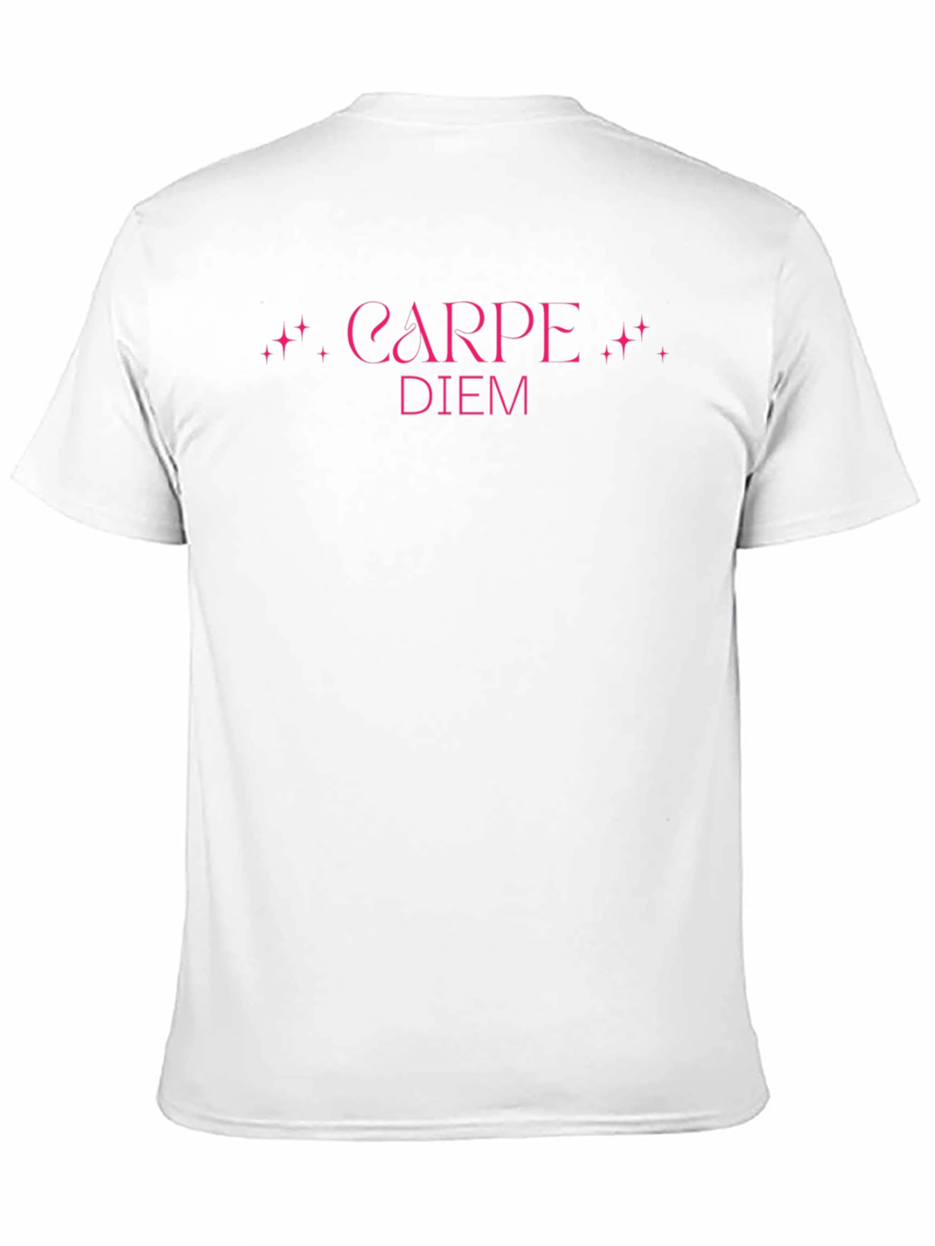 Carpe Diem Pink Graphic T-Shirt