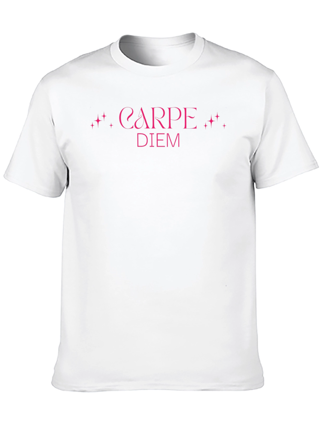 Carpe Diem Pink Graphic T-Shirt