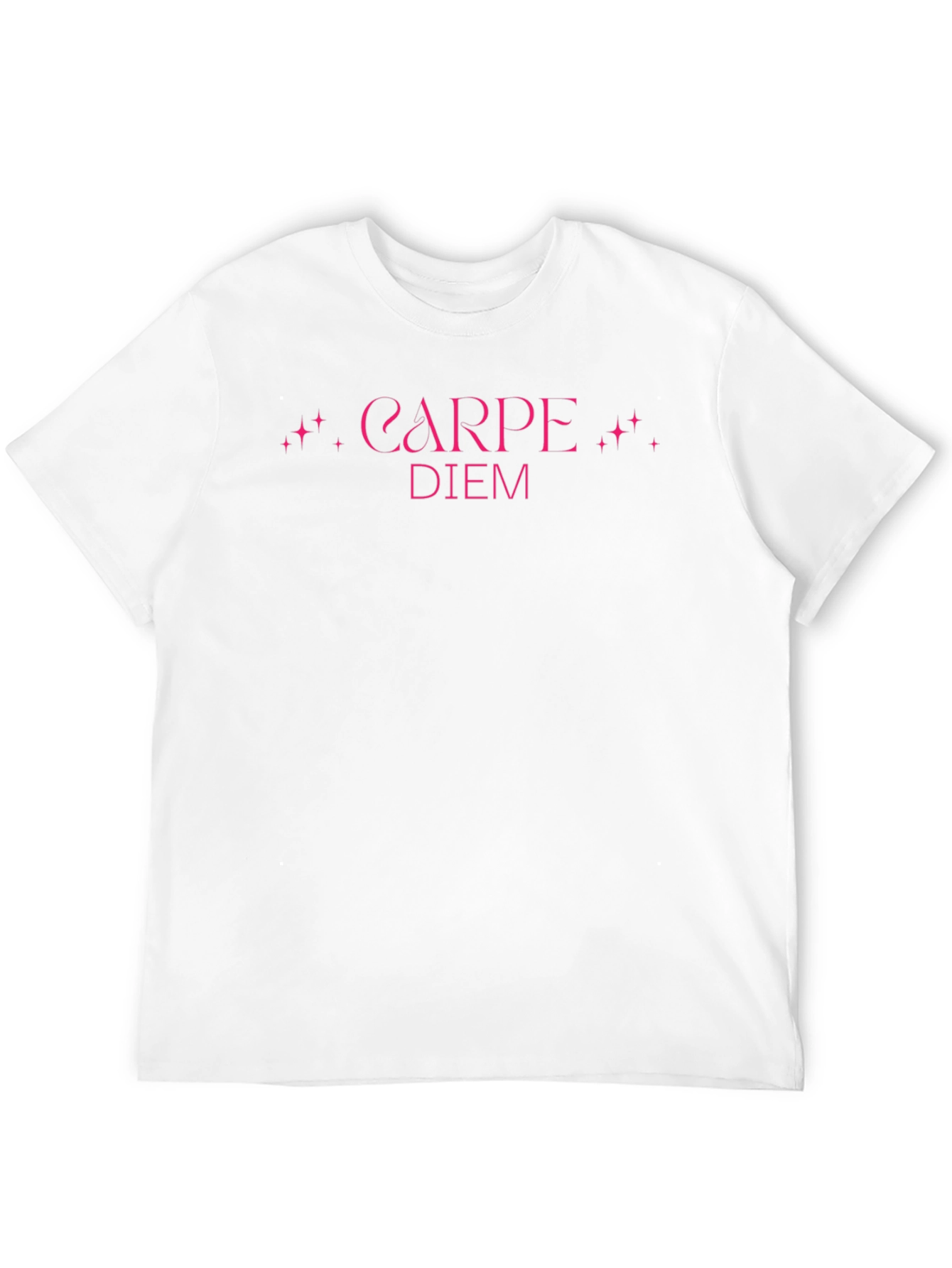 Carpe Diem Pink Graphic T-Shirt