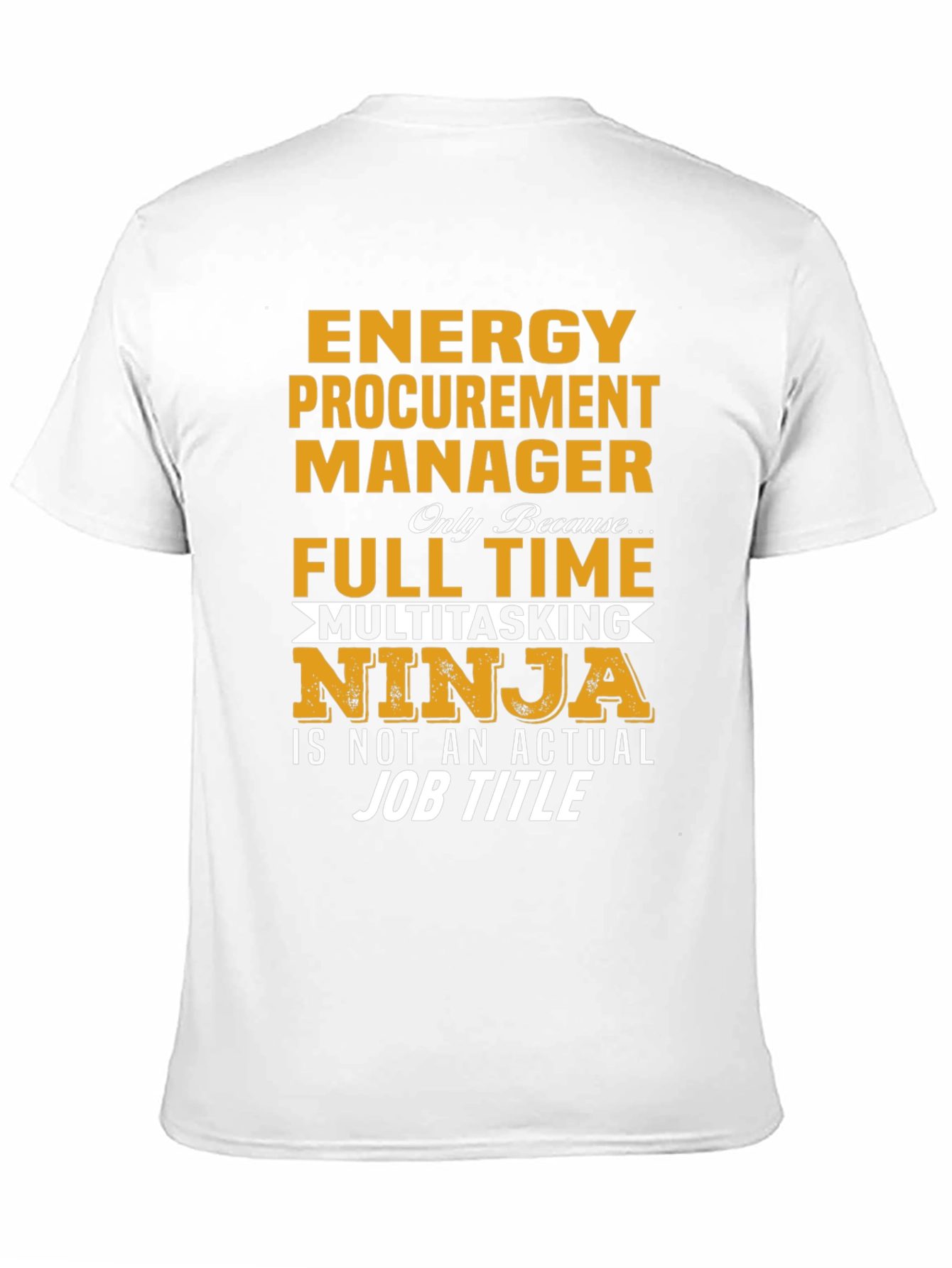 Energy Procurement Manager Ninja T-Shirt
