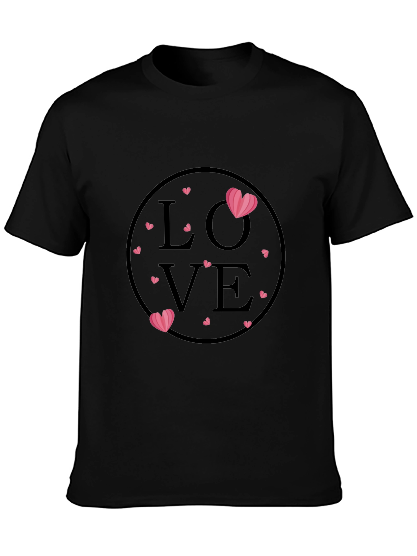 Love Heart Graphic Tee - Valentines Day Gift