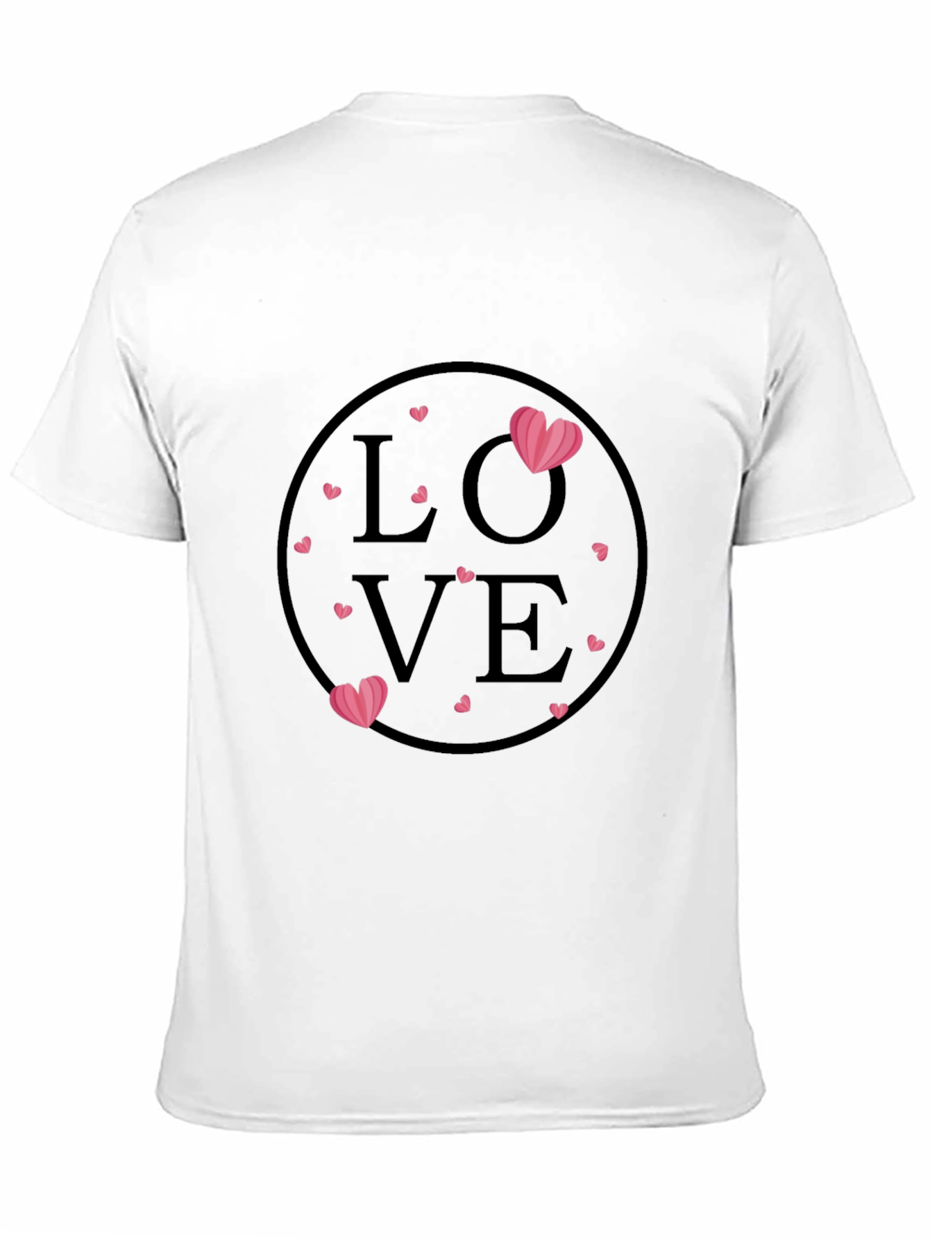 Love Heart Graphic Tee - Valentines Day Gift