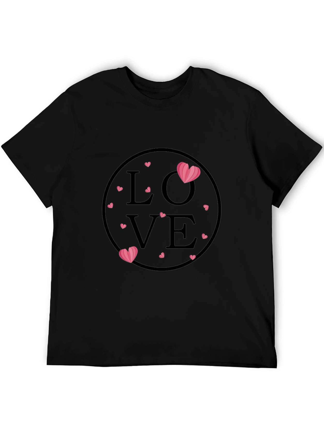 Love Heart Graphic Tee - Valentines Day Gift