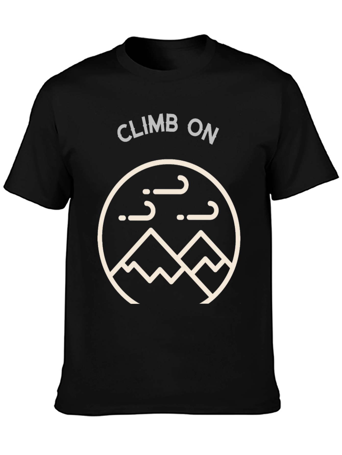 Climb On Graphic Tee - Mountain Adventure T-Shirt