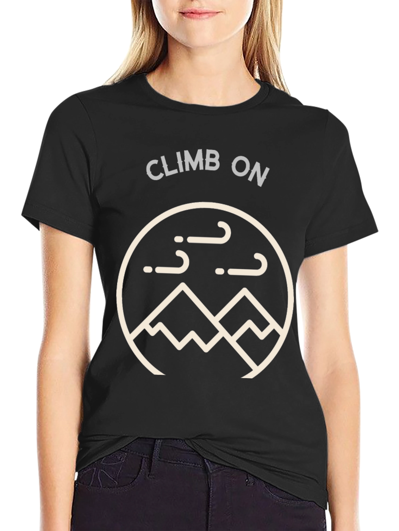 Climb On Graphic Tee - Mountain Adventure T-Shirt