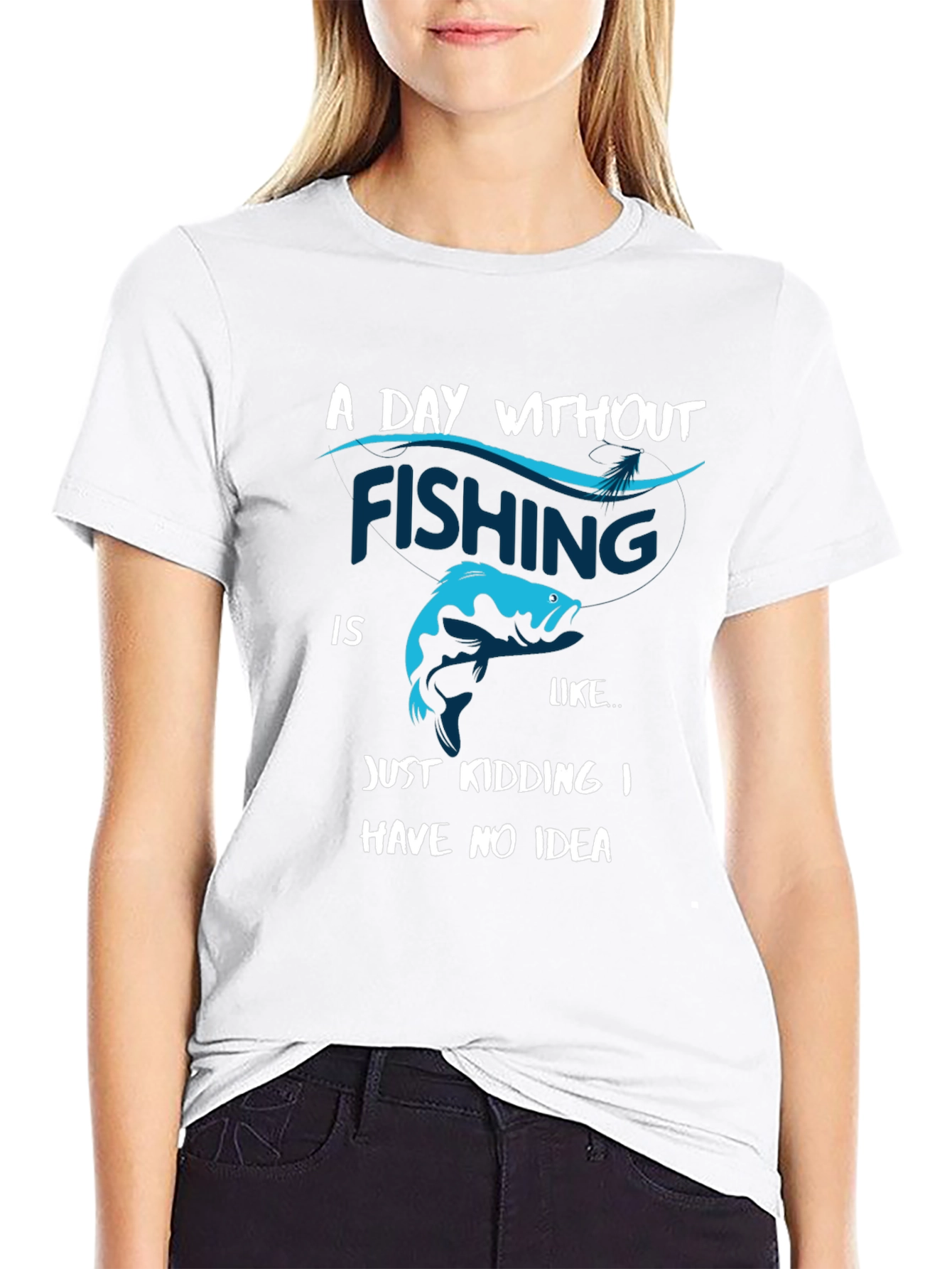 Fishing Humor Graphic T-Shirt