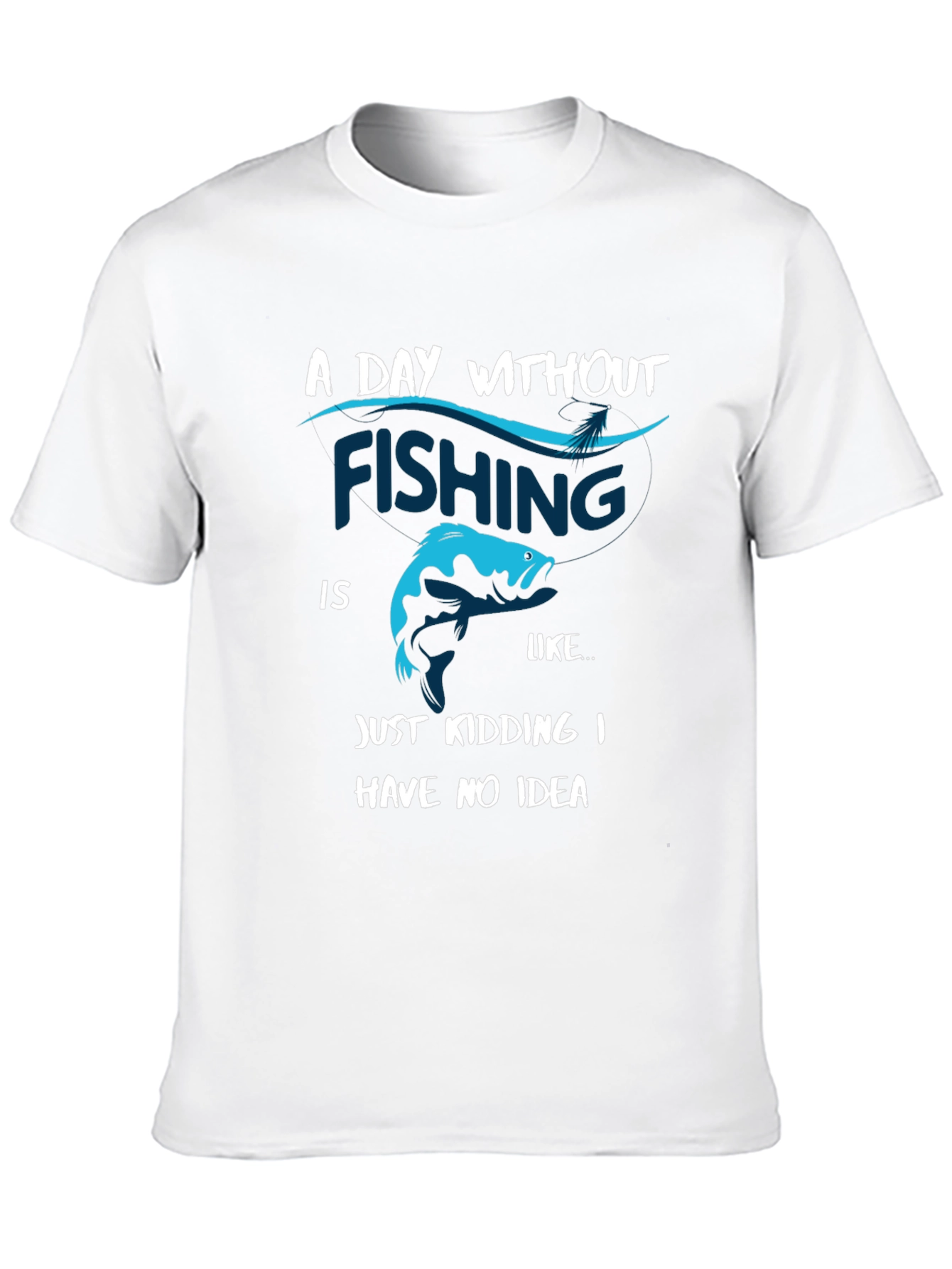 Fishing Humor Graphic T-Shirt