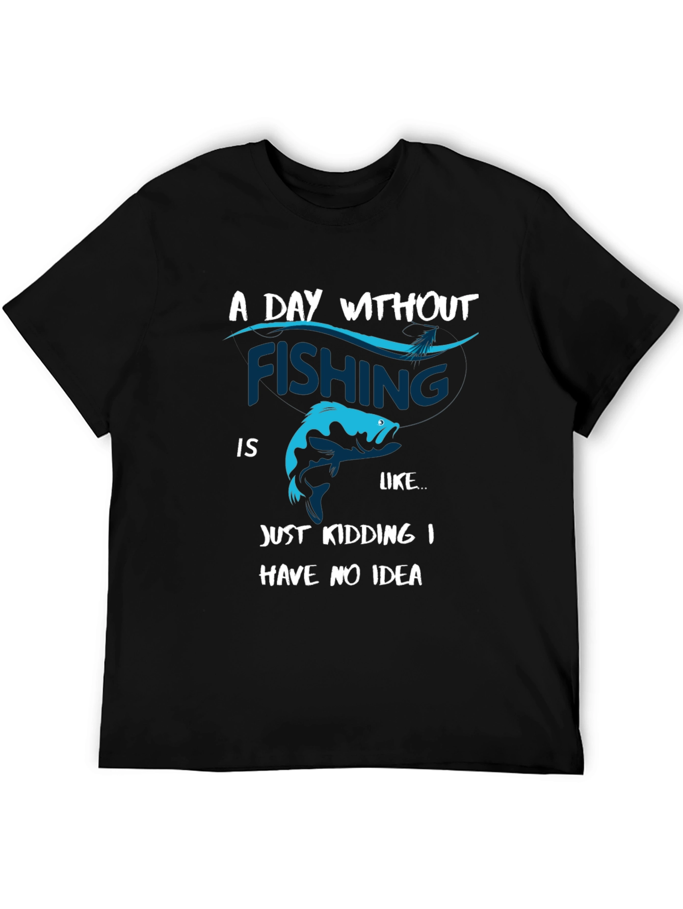Fishing Humor Graphic T-Shirt