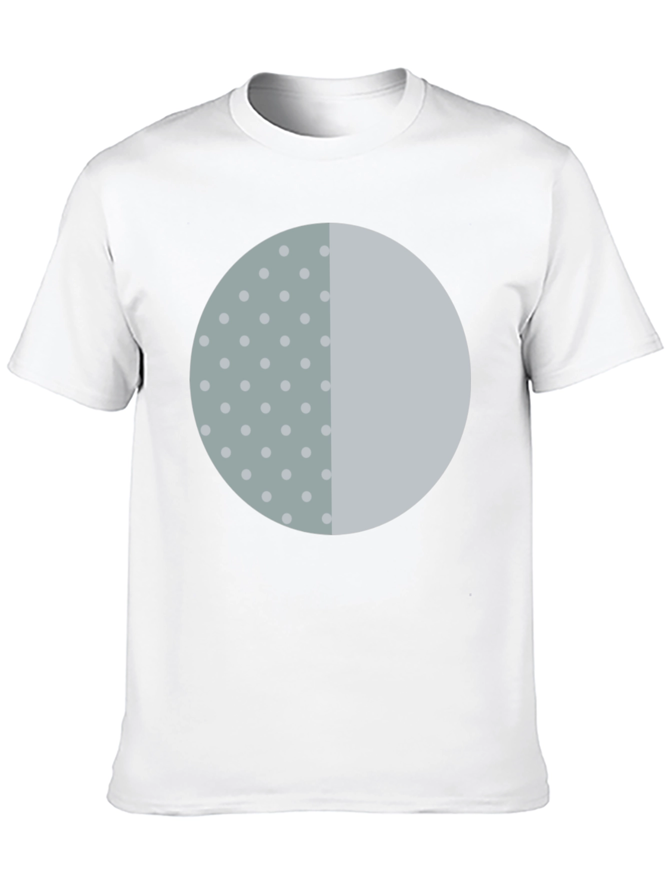 Modern Circle Graphic Tee - Casual Style
