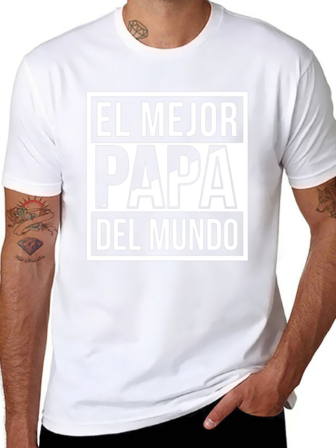 El Mejor Papa Del Mundo T-Shirt