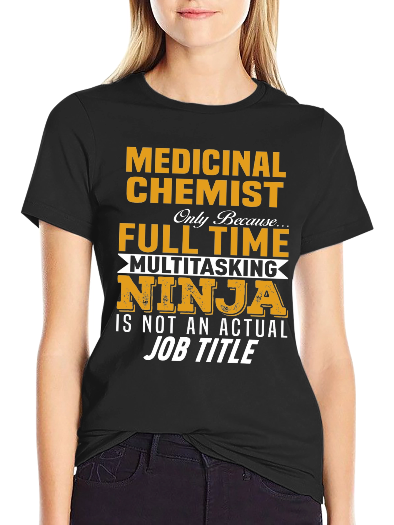 Medicinal Chemist Ninja Job T-Shirt