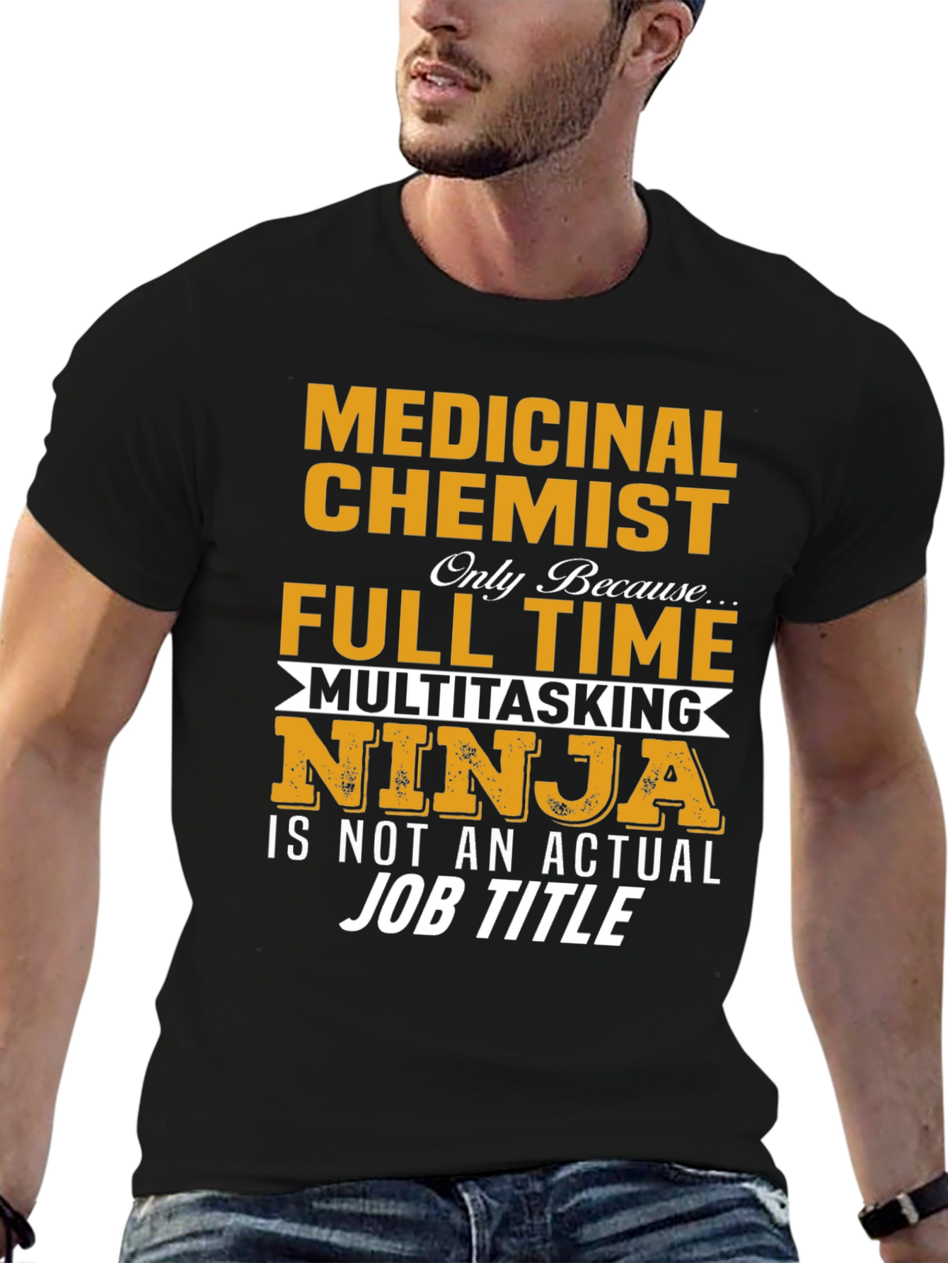 Medicinal Chemist Ninja Job T-Shirt