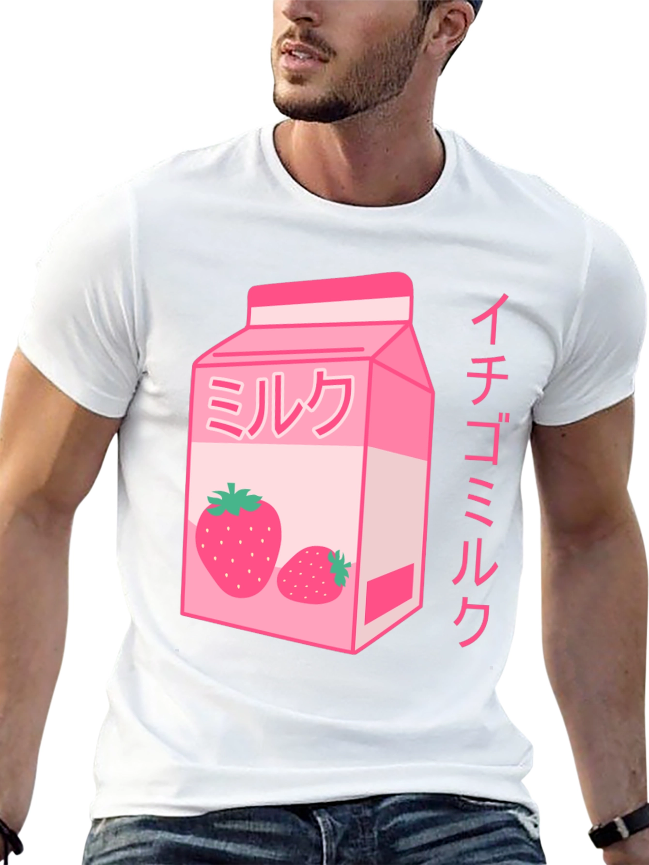 Strawberry Milk Aesthetic T-Shirt