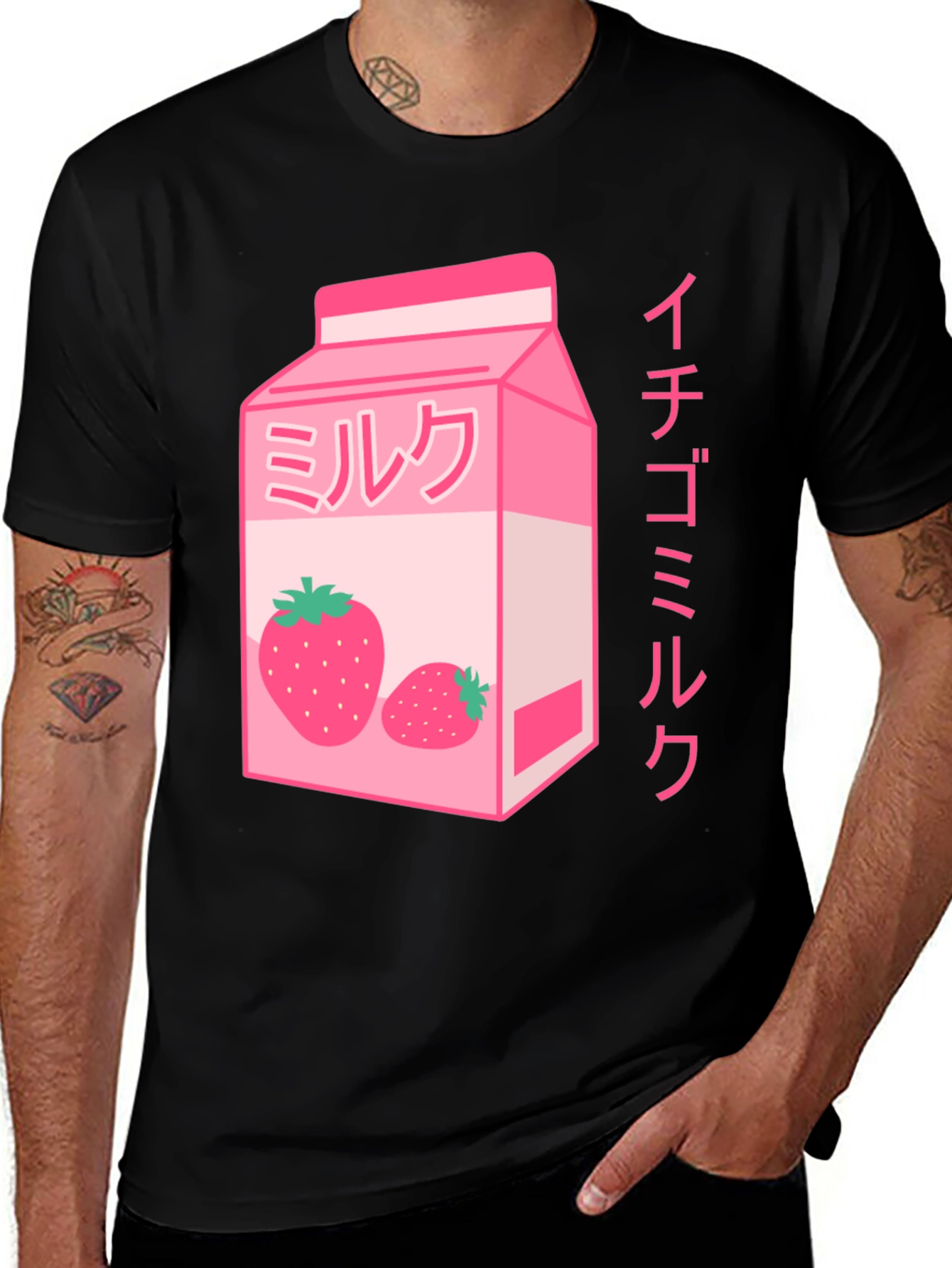 Strawberry Milk Aesthetic T-Shirt