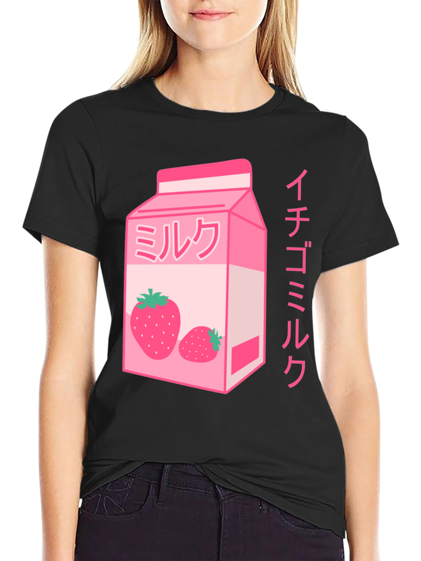 Strawberry Milk Aesthetic T-Shirt
