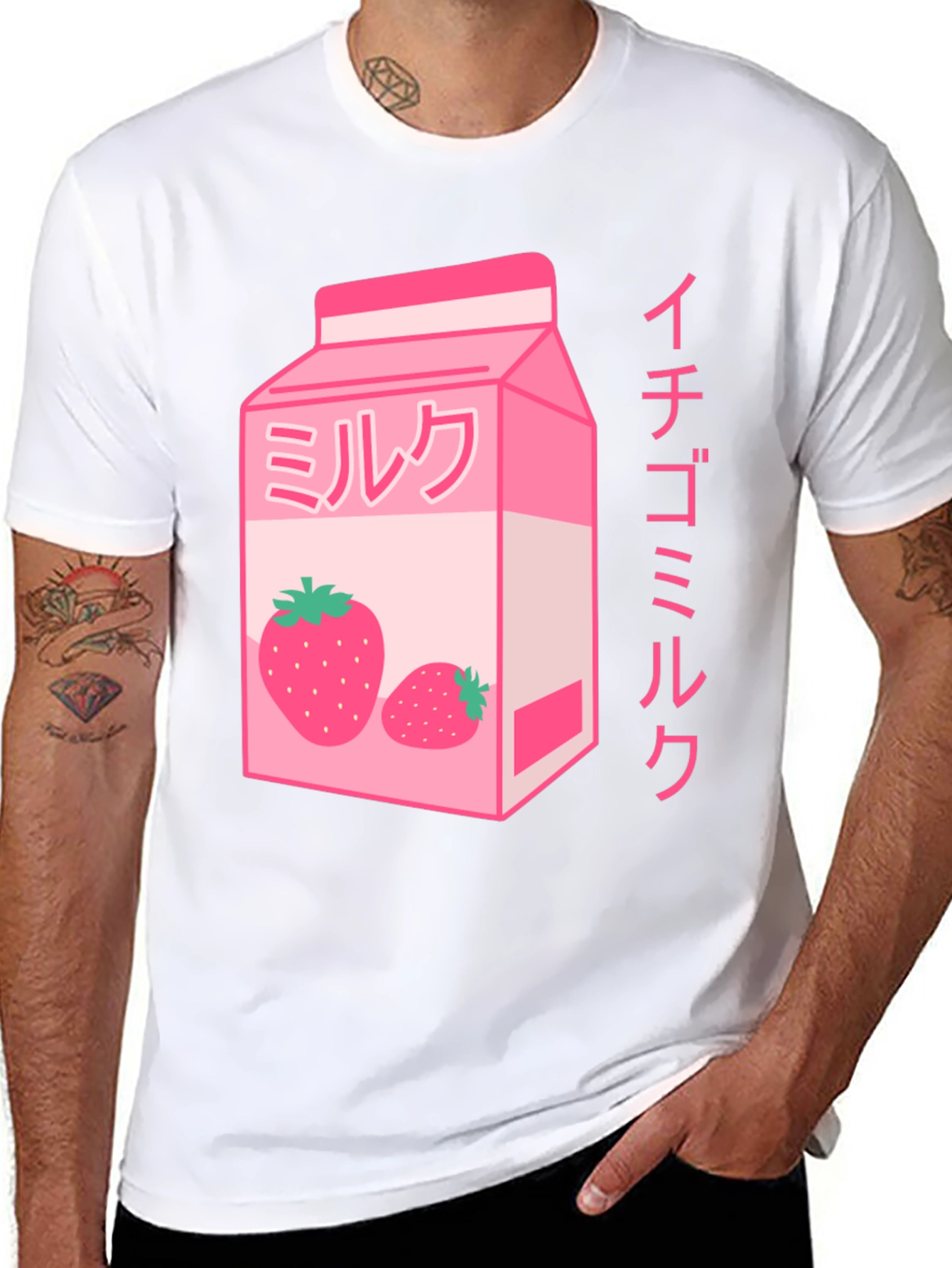 Strawberry Milk Aesthetic T-Shirt