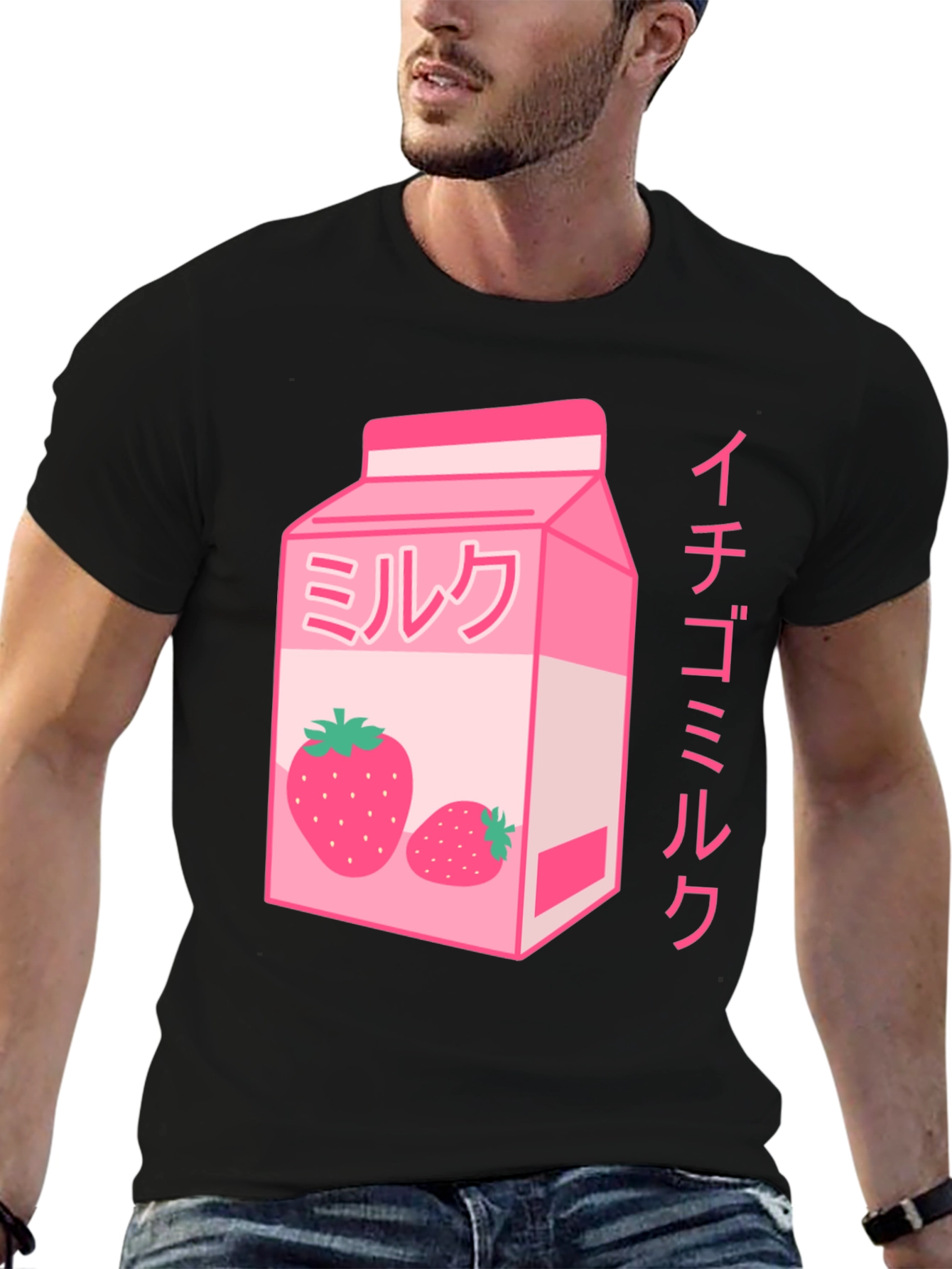 Strawberry Milk Aesthetic T-Shirt