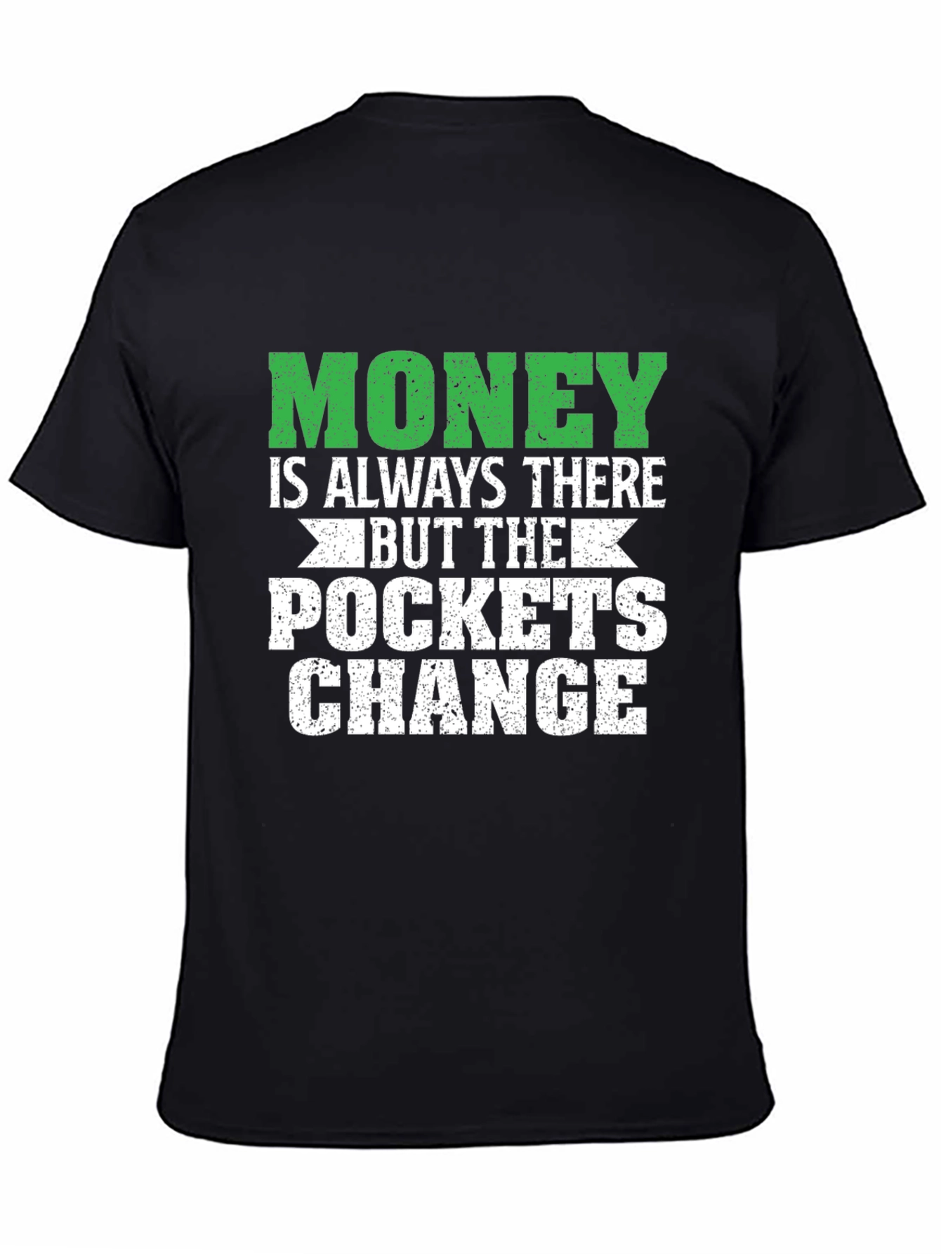 Money Pockets Change Graphic T-Shirt