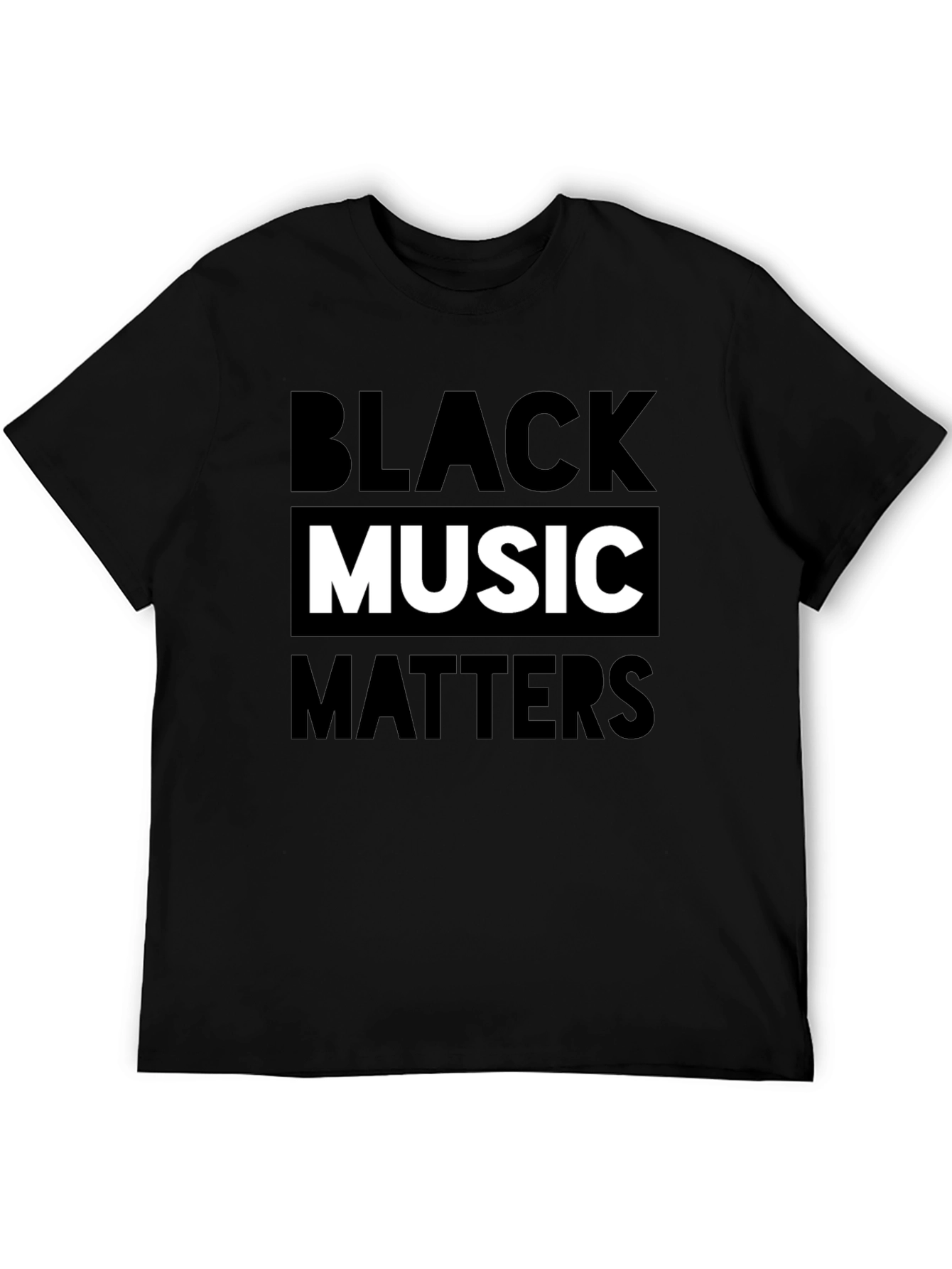 Black Music Matters Graphic T-Shirt
